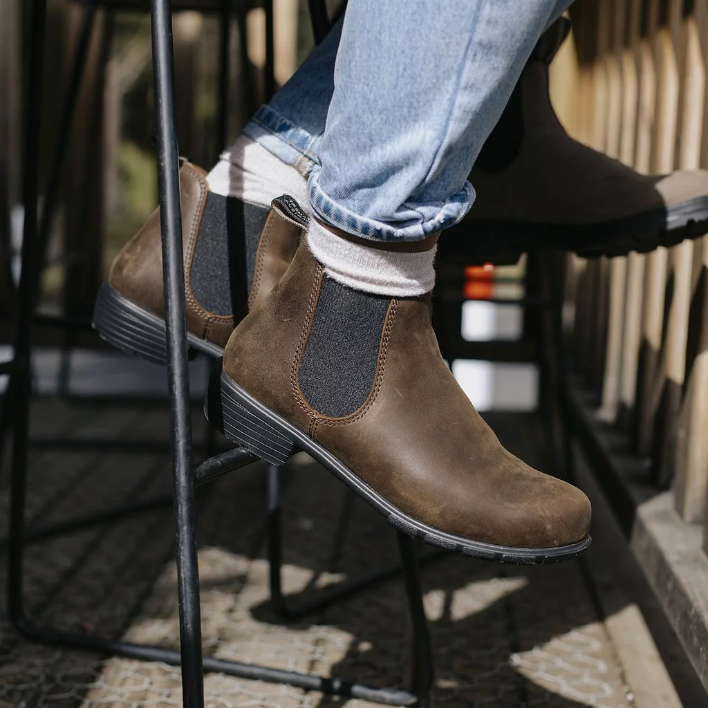 *NEW* Blundstone #1970 - Women's Low Heeled Boot (Antique Brown)