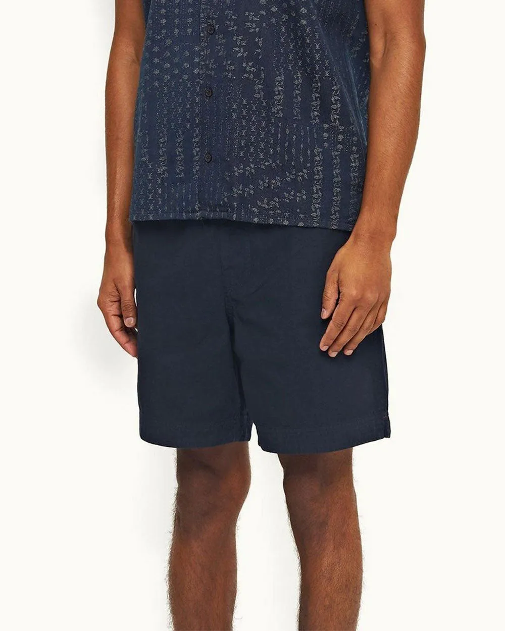 Night Iris Louis Drawcord Shorts