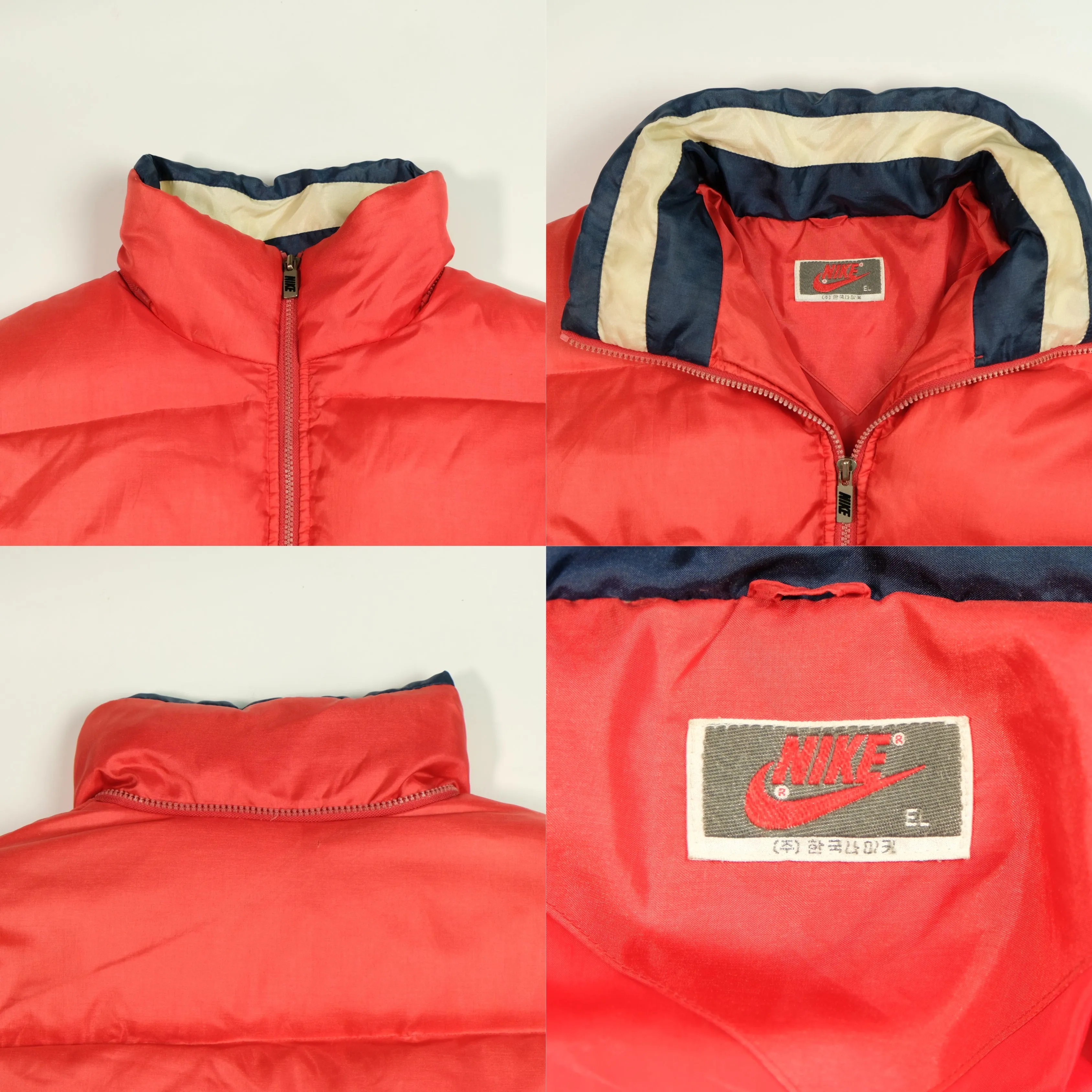 Nike 1980s Nike NAX (ACG) Vintage Red Puffer Jacket Large