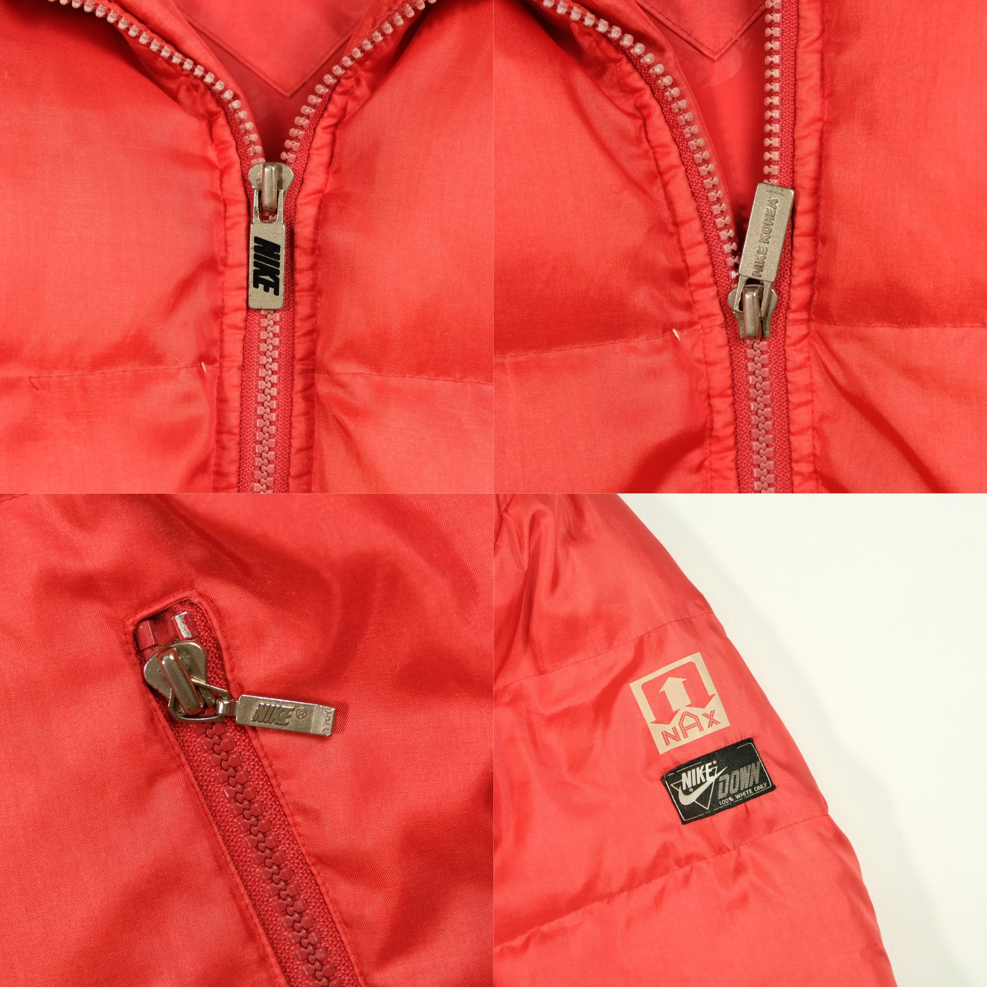 Nike 1980s Nike NAX (ACG) Vintage Red Puffer Jacket Large