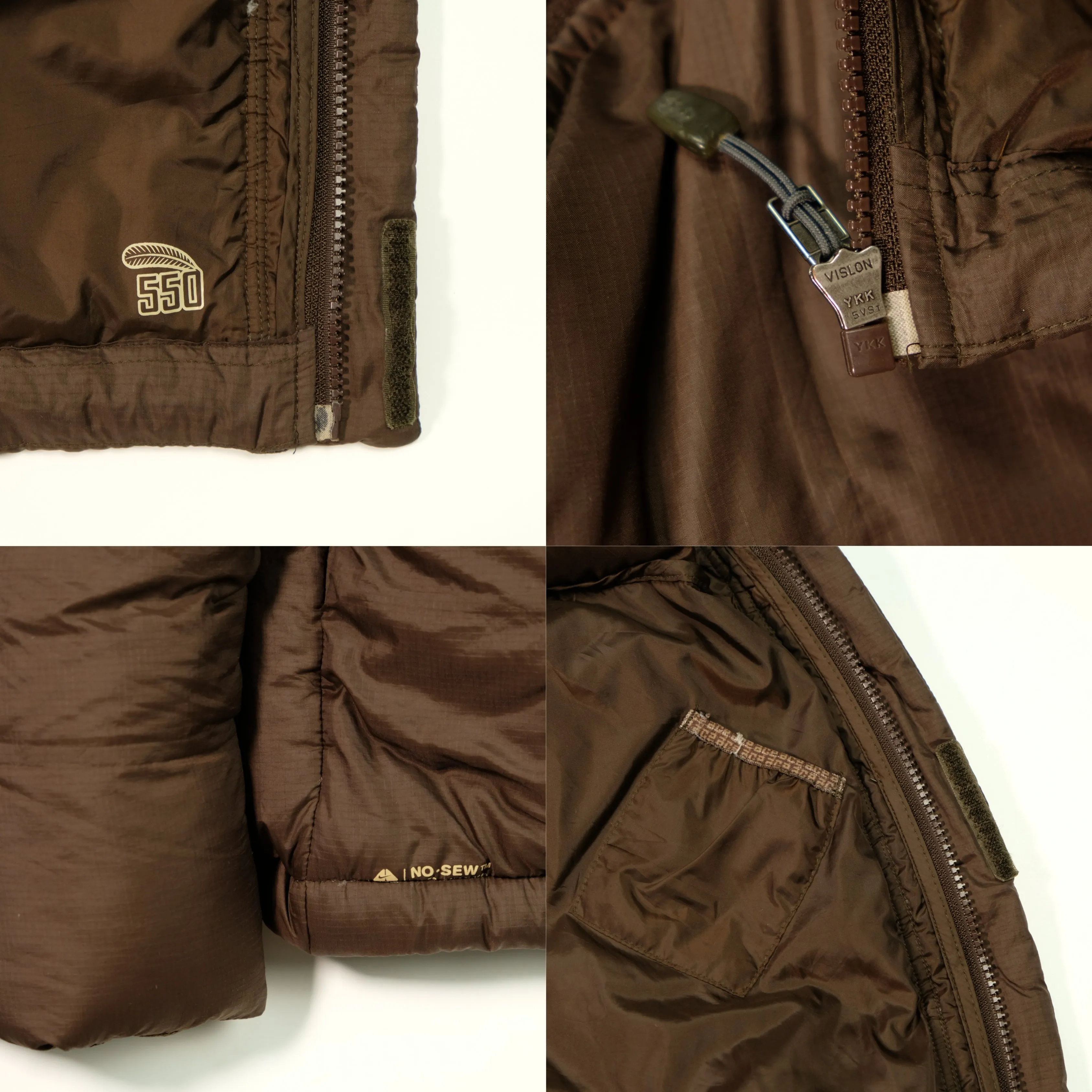 Nike ACG Vintage Brown 550 Down Puffer Jacket Large