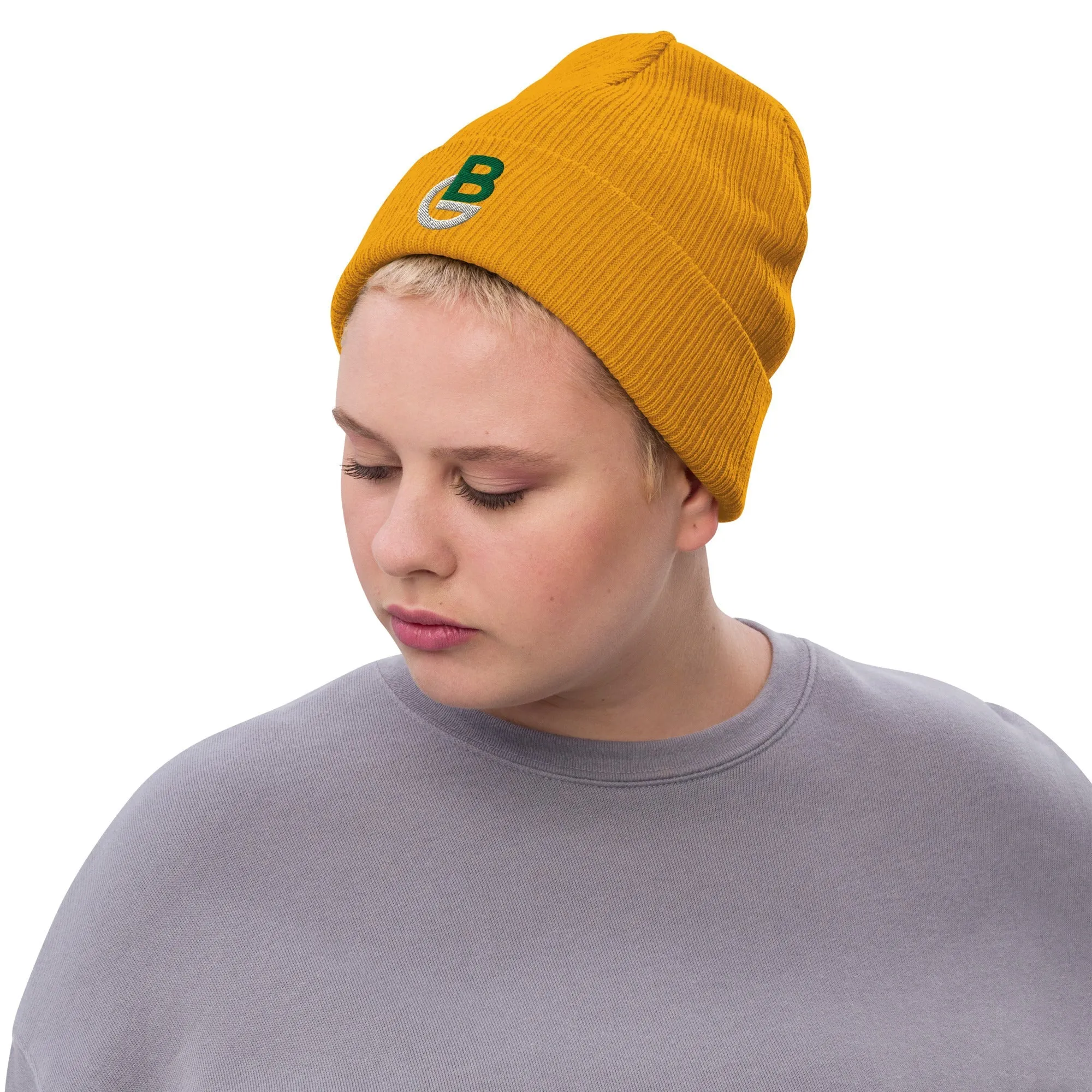 Official Gerald Black Polyester Double-layer Knitted Cuffed Beanie Hat