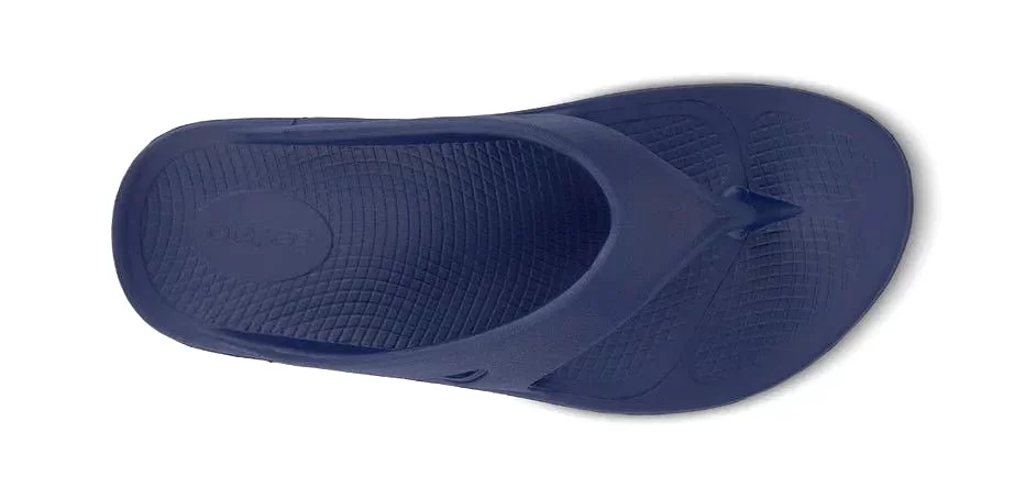 Oofos Ooriginal Recovery Thong Sandal - Navy