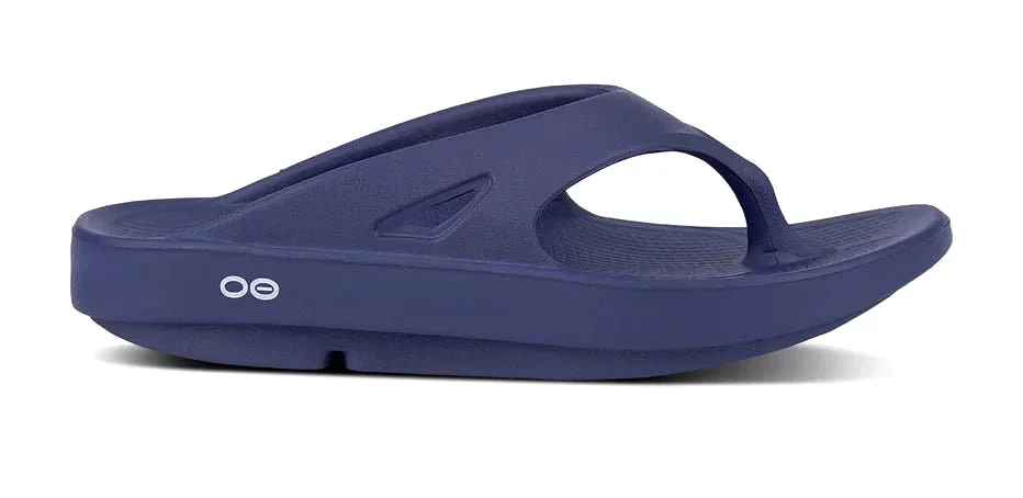 Oofos Ooriginal Recovery Thong Sandal - Navy