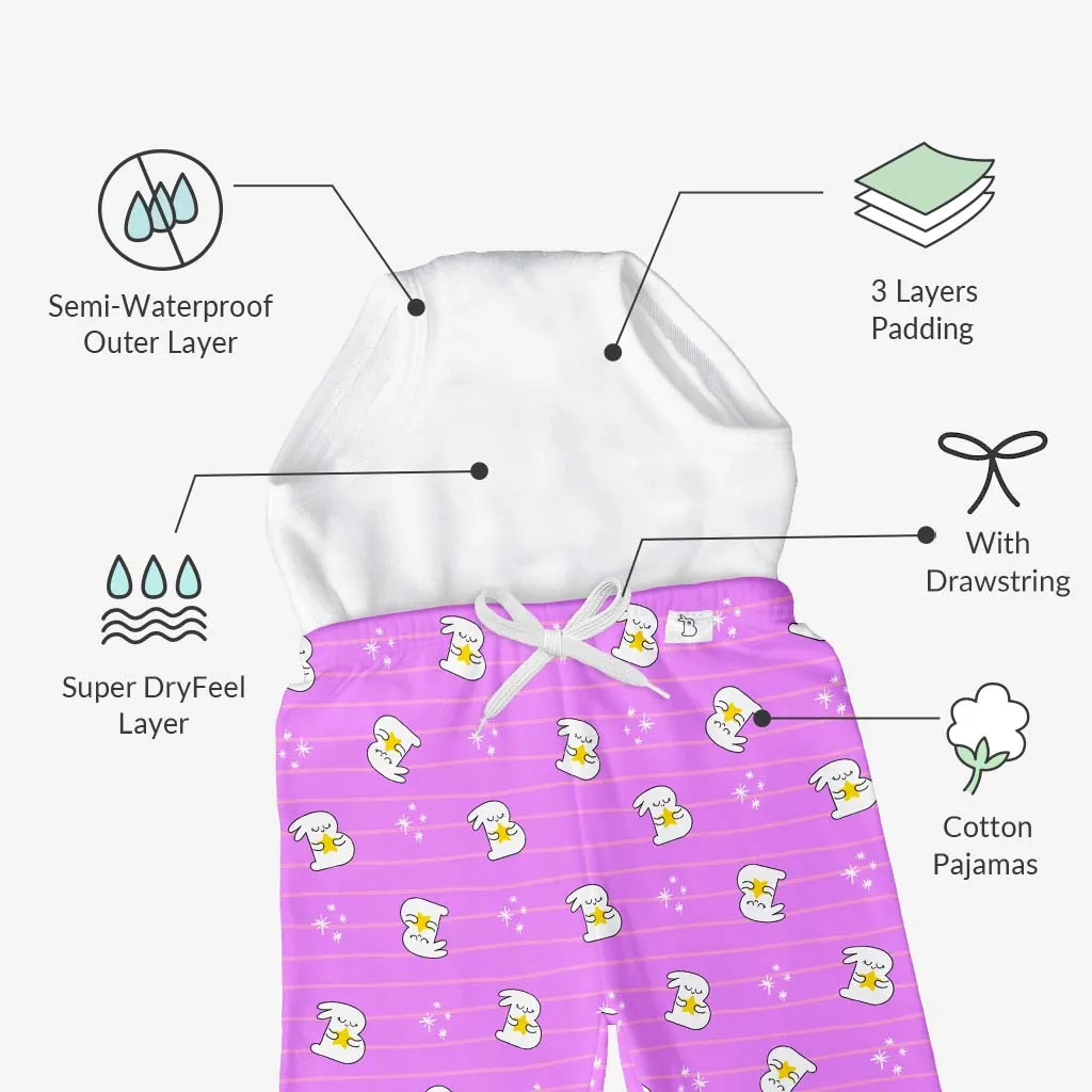 Potty Training Pajama with drawstring - Bummy Star