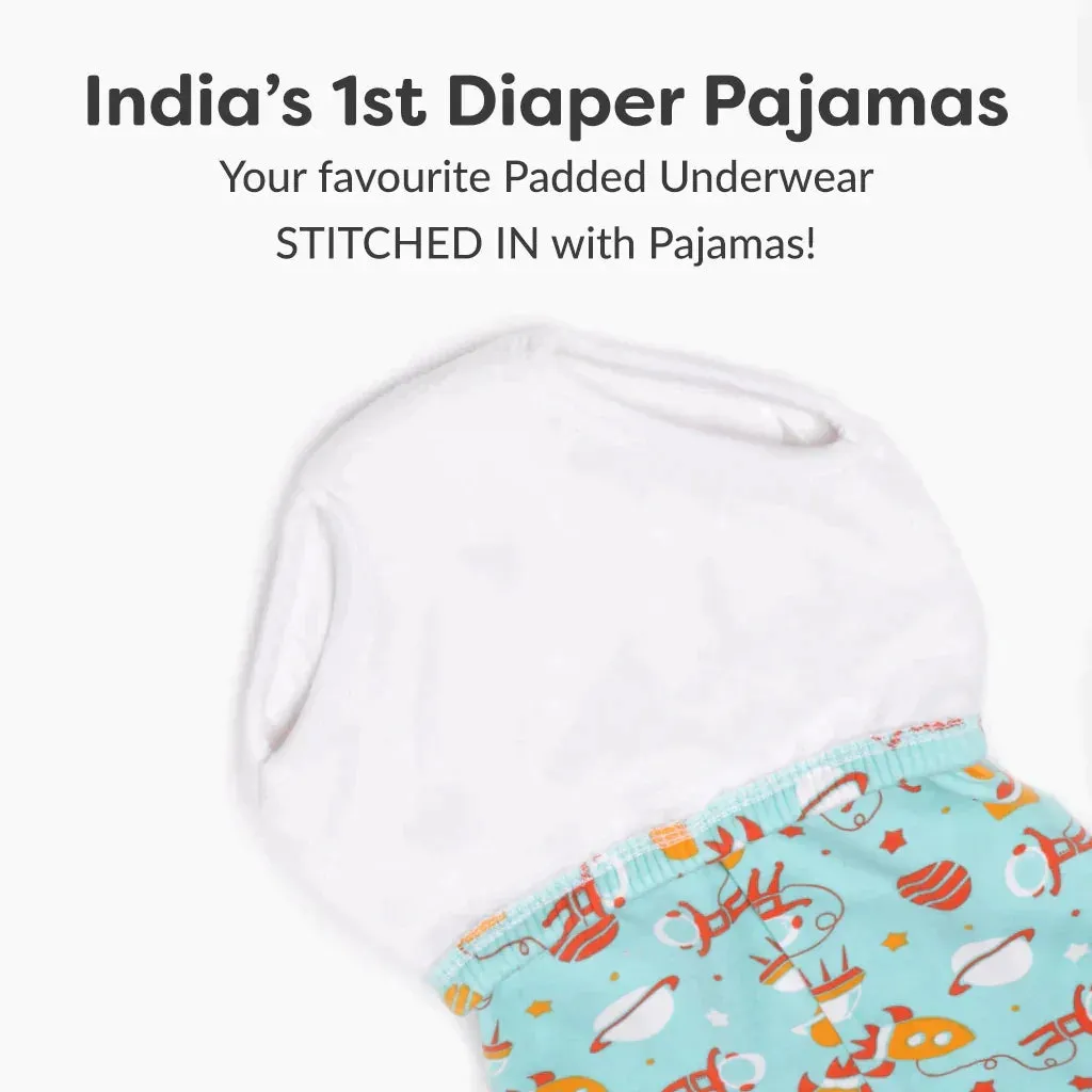 Potty Training Pajama with drawstring - Bummy Star