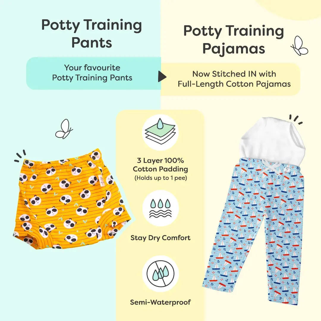 Potty Training Pajama with drawstring - Bummy Star