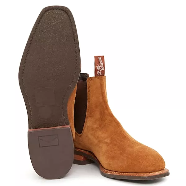 R M Williams Comfort Craftsman Suede Boots