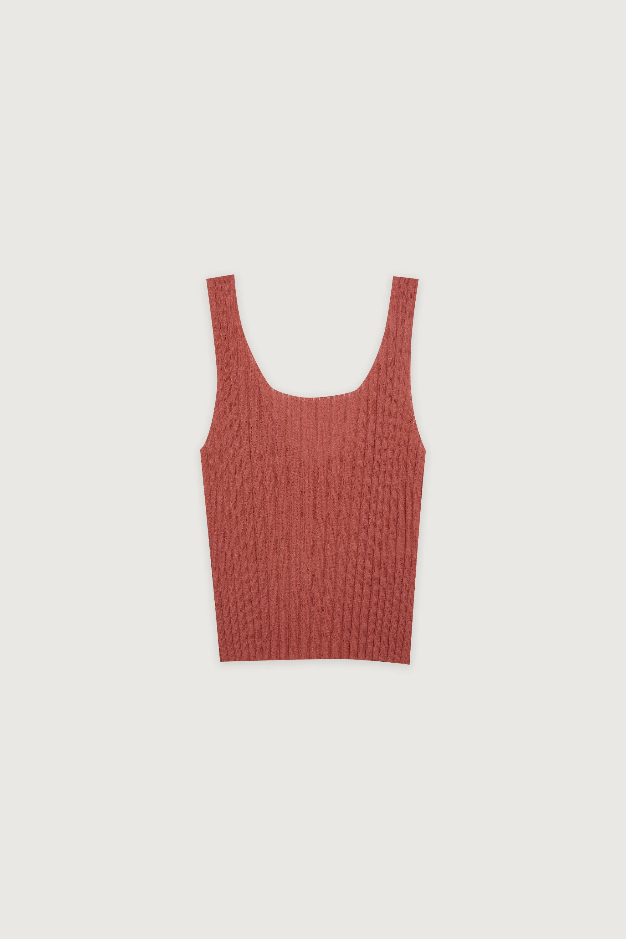 RIBBED SWEATER TANK