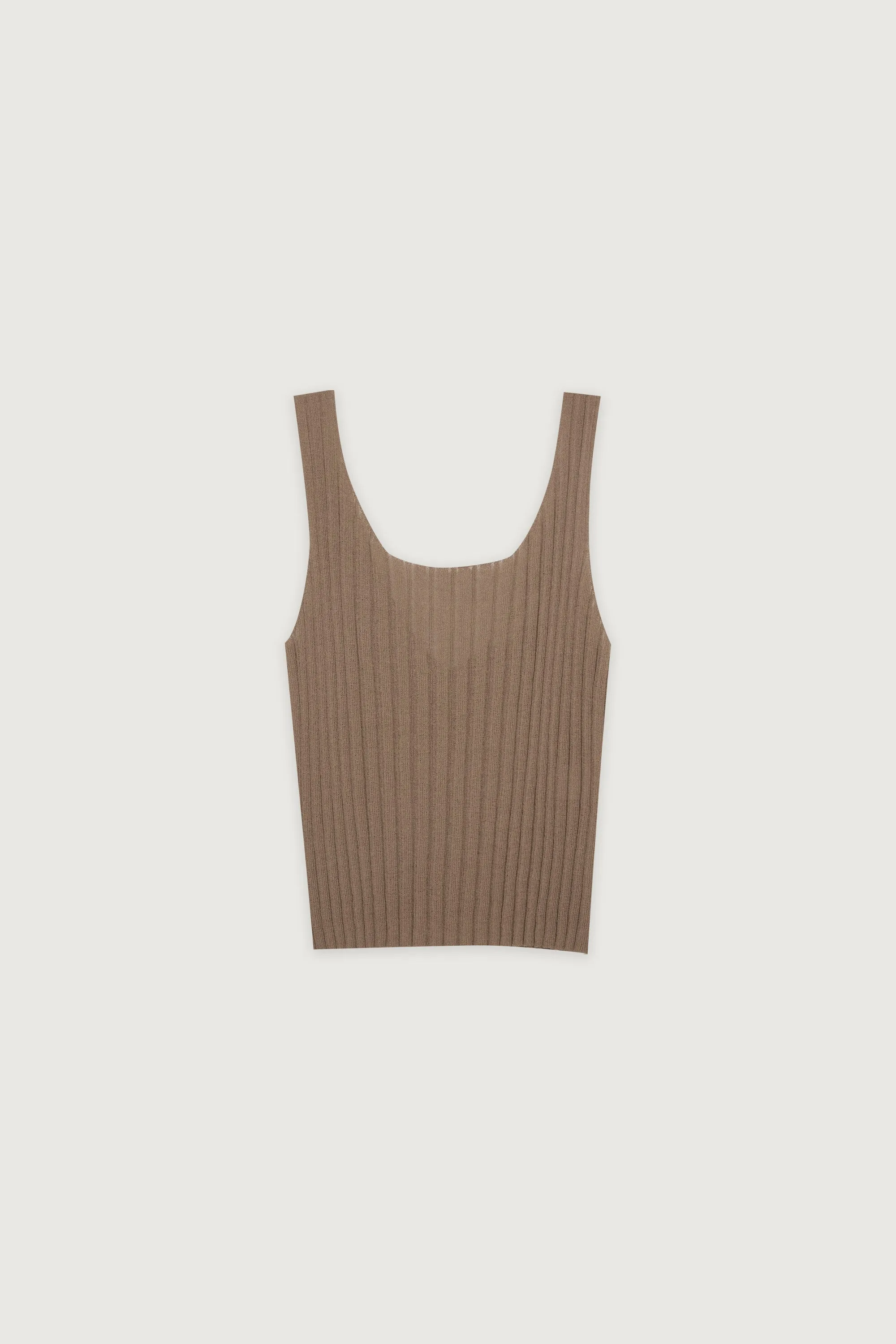 RIBBED SWEATER TANK