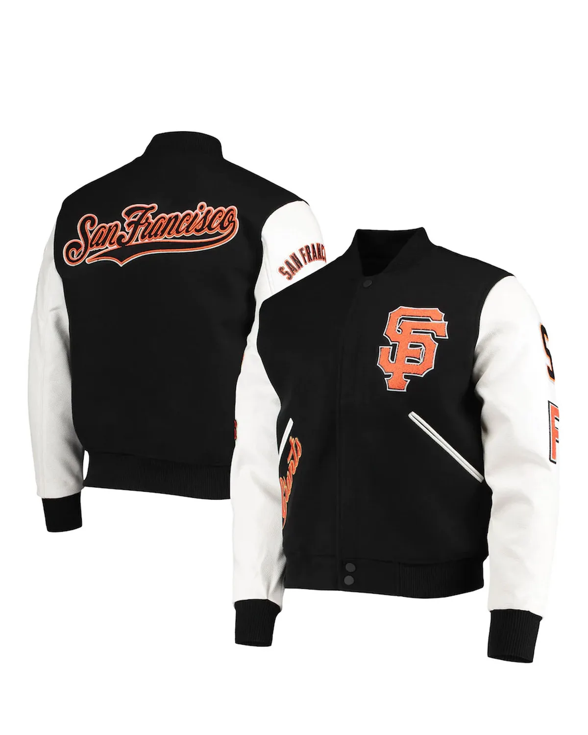 San Francisco Giants Letterman Jacket - William Jacket