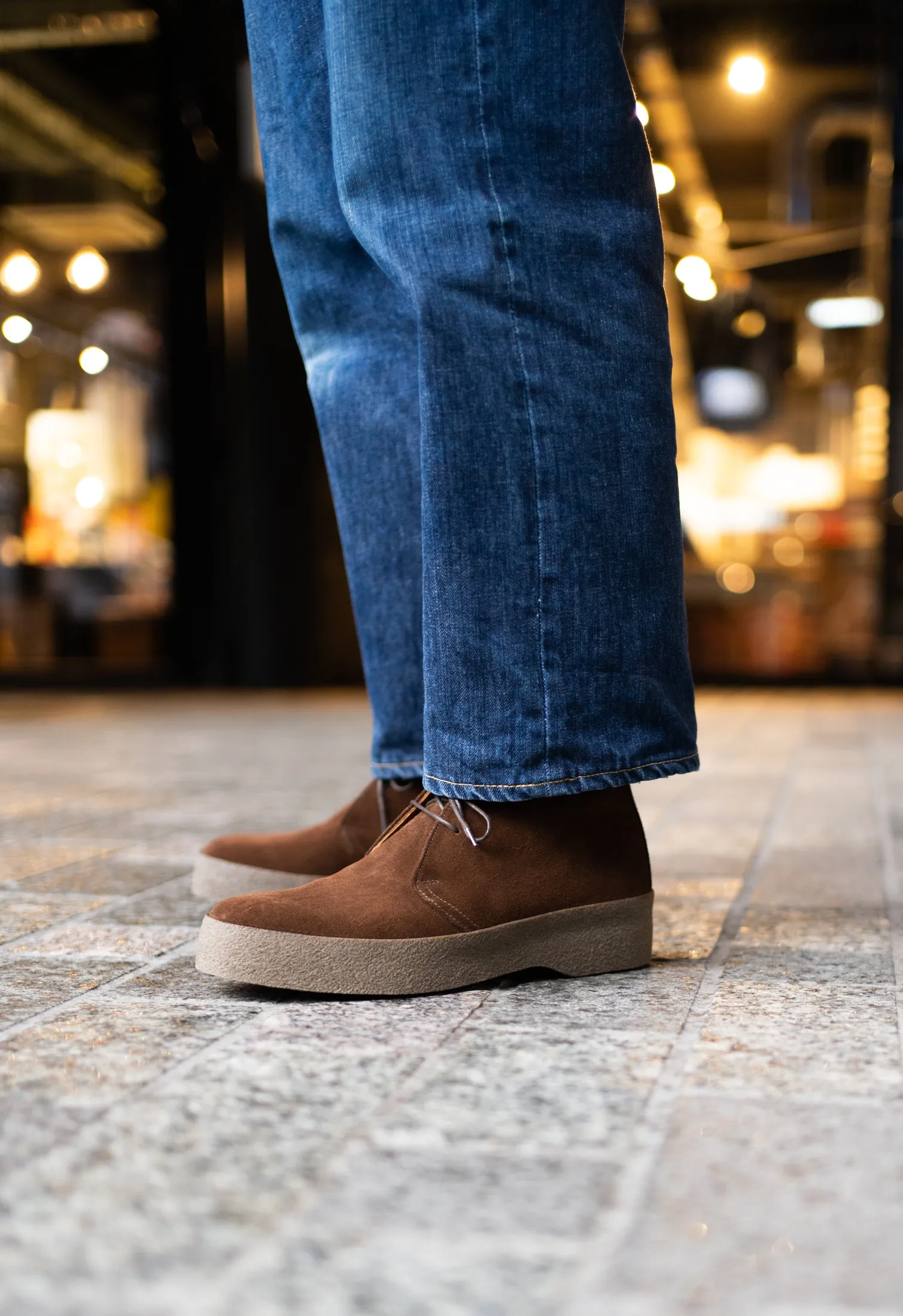 SANDERS SAM IN POLO SNUFF SUEDE CHUKKA BOOT