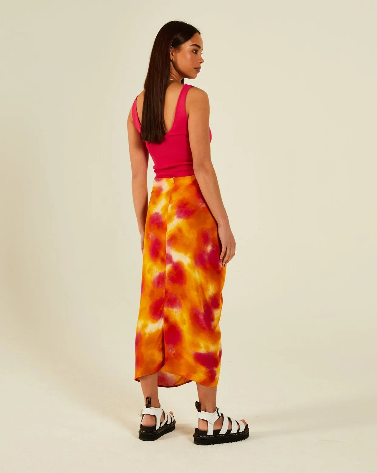 Shiloh Skirt Orange Sorbet