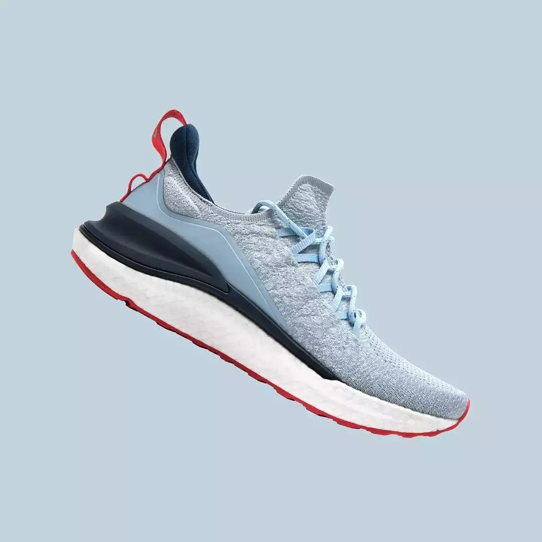 Sneakers 4 Machine Washable Ultralight Cloud Elastic PU Midsole 4D Fly Woven Fishbone Lock System Antibacterial Sports Running S