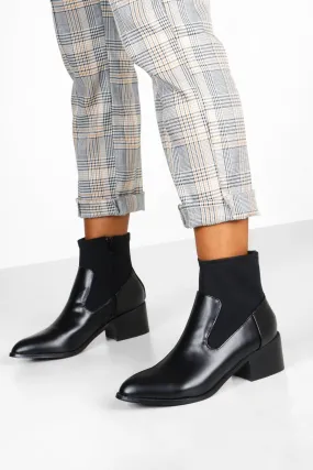 Sock Style Chelsea Boots