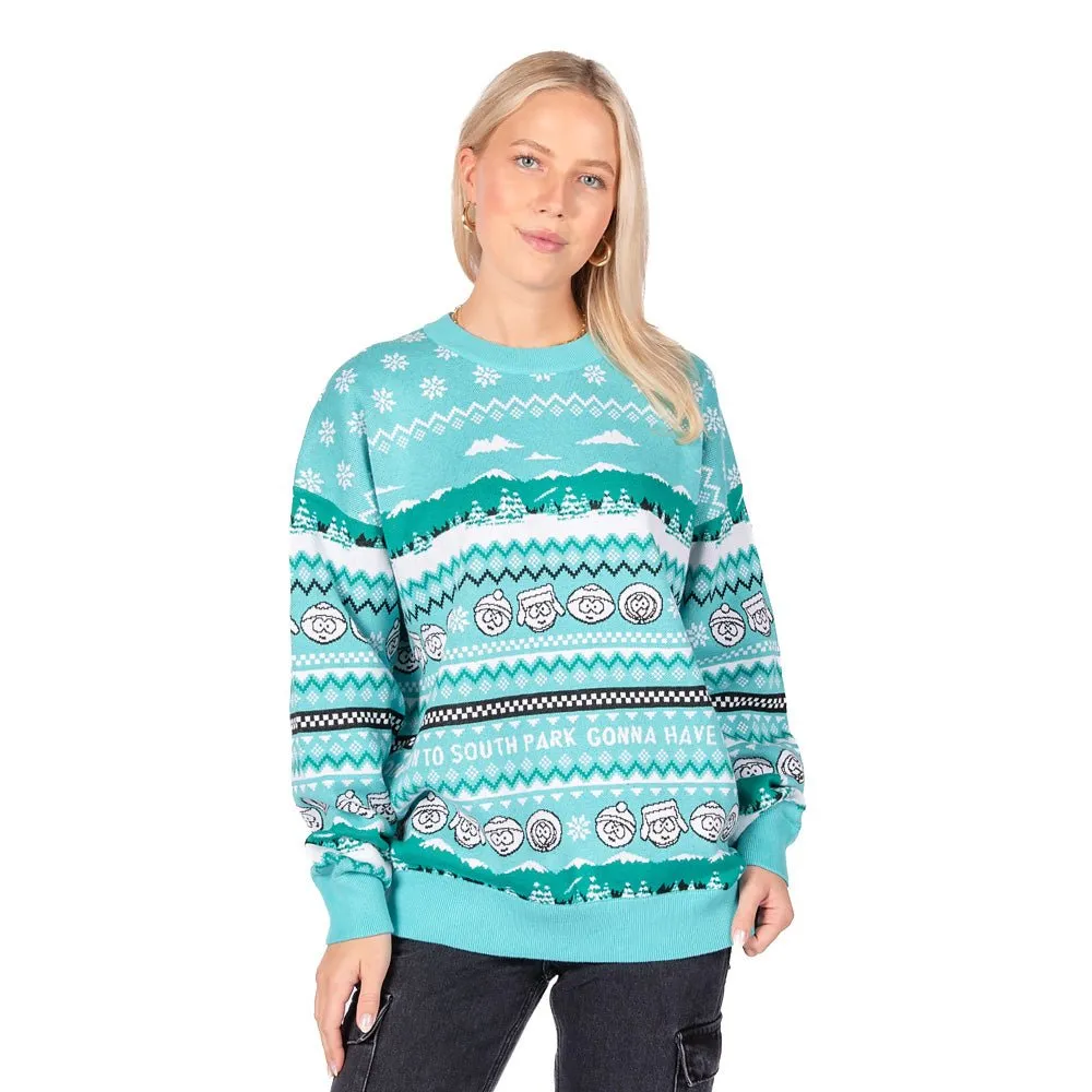 South Park 2024 Exclusive Knit Holiday Sweater