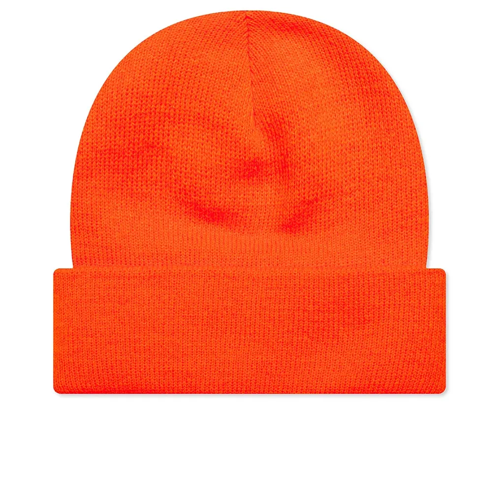 Stock Cuff Beanie - Orange