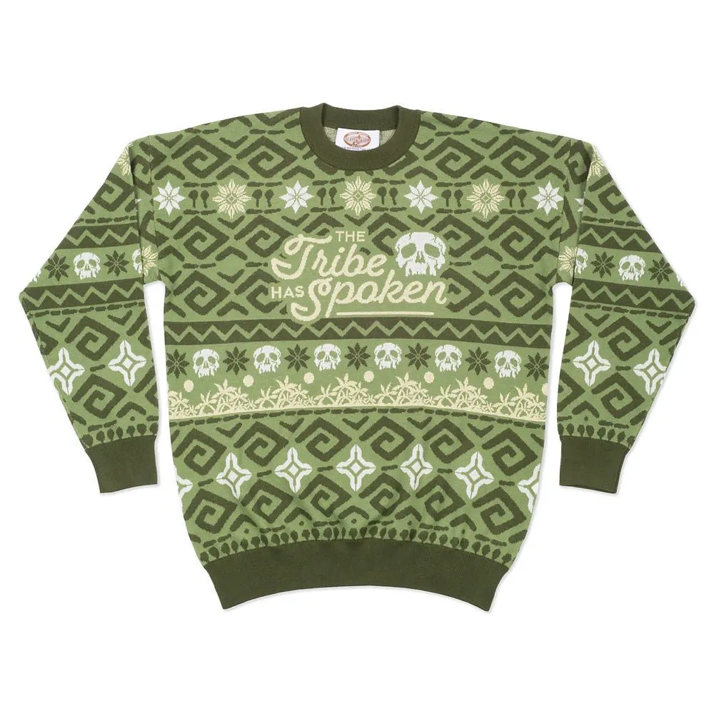 Survivor 2024 Exclusive Knit Holiday Sweater