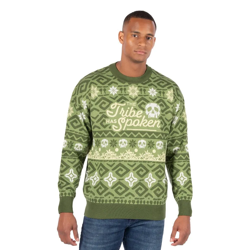 Survivor 2024 Exclusive Knit Holiday Sweater