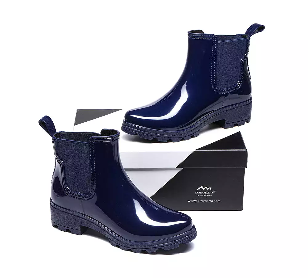 TARRAMARRA Rainboots, Ankle Gumboots Women Vivily With Wool Insole