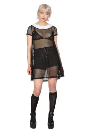 Temptress Collar Dress Net