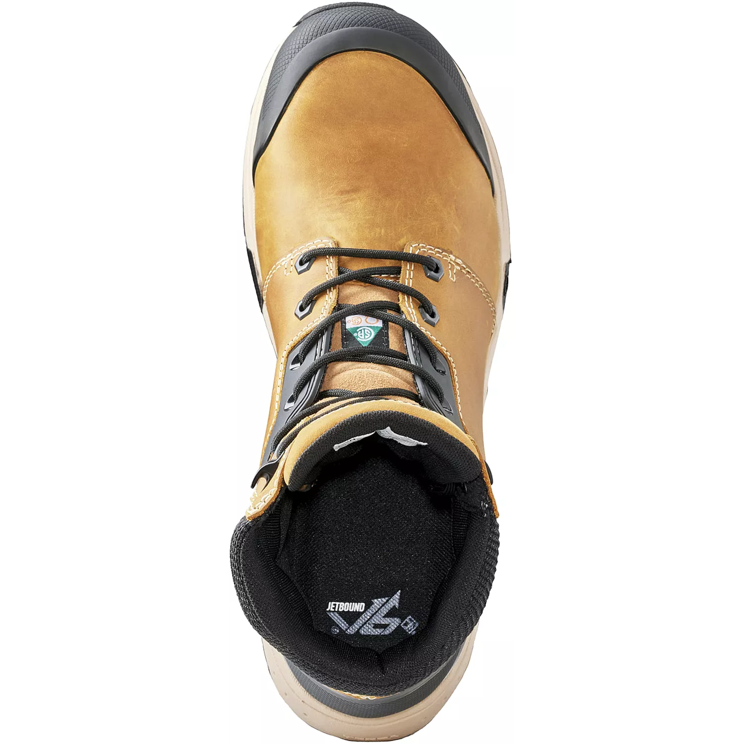 Terra Men's Carbine 6 Comp Toe WP Safety  Work Boot -Wheat- 8395WT