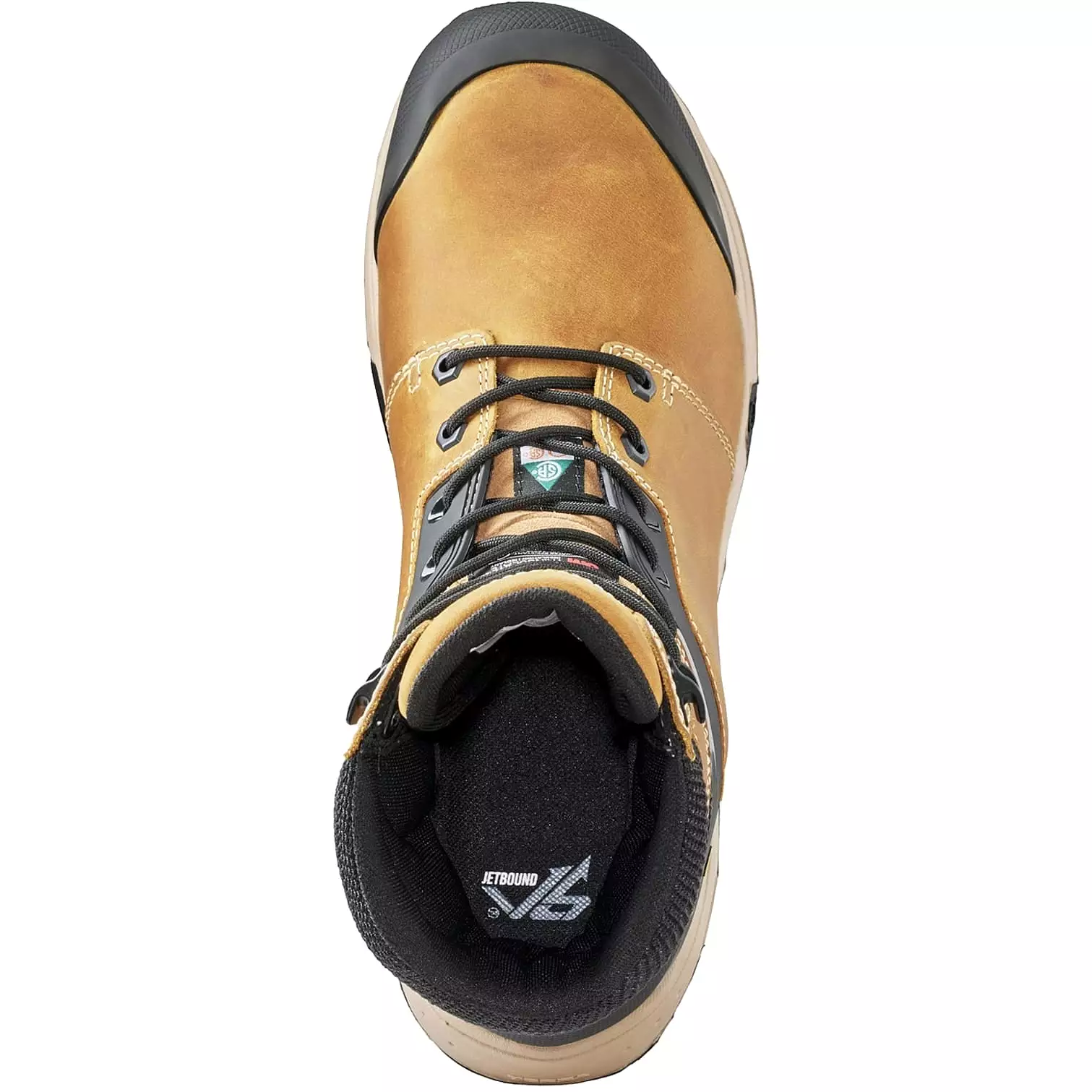 Terra Men's Carbine 8 Comp Toe WP Safety  Work Boot -Wheat- 4TCRWT