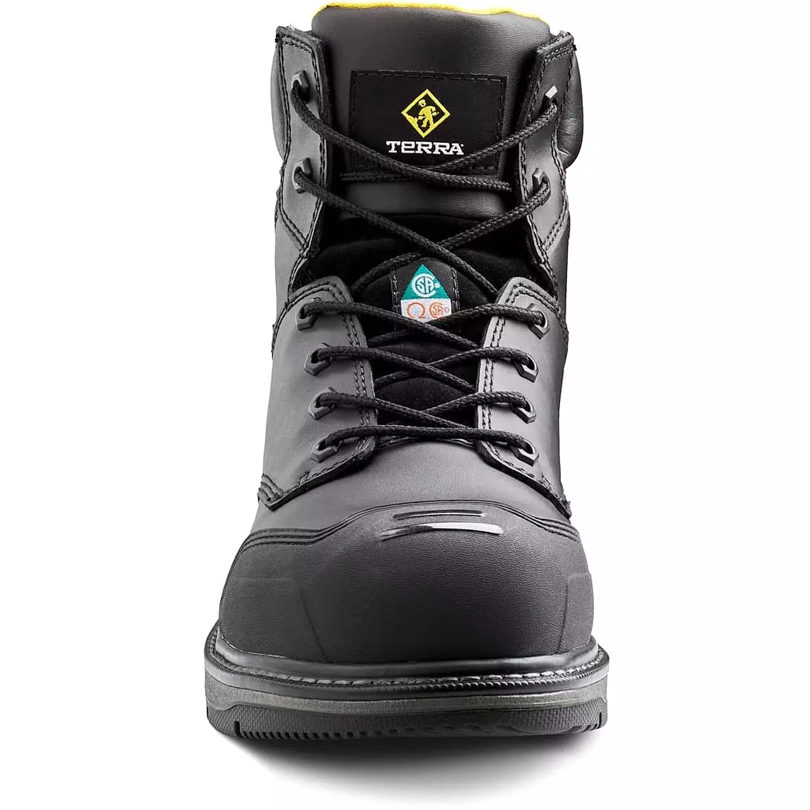 Terra Men's Patton 6 AT Waterproof Safety Work Boot -Black- 4NS6BK