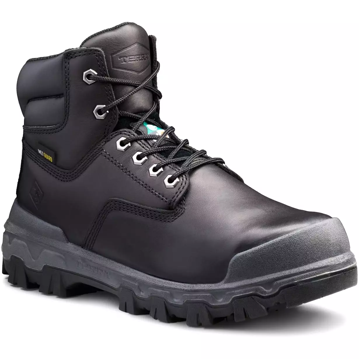 Terra Men's Sentry 2020 6 Comp Toe WP Safety Work Boot -Black- 4NRWBK