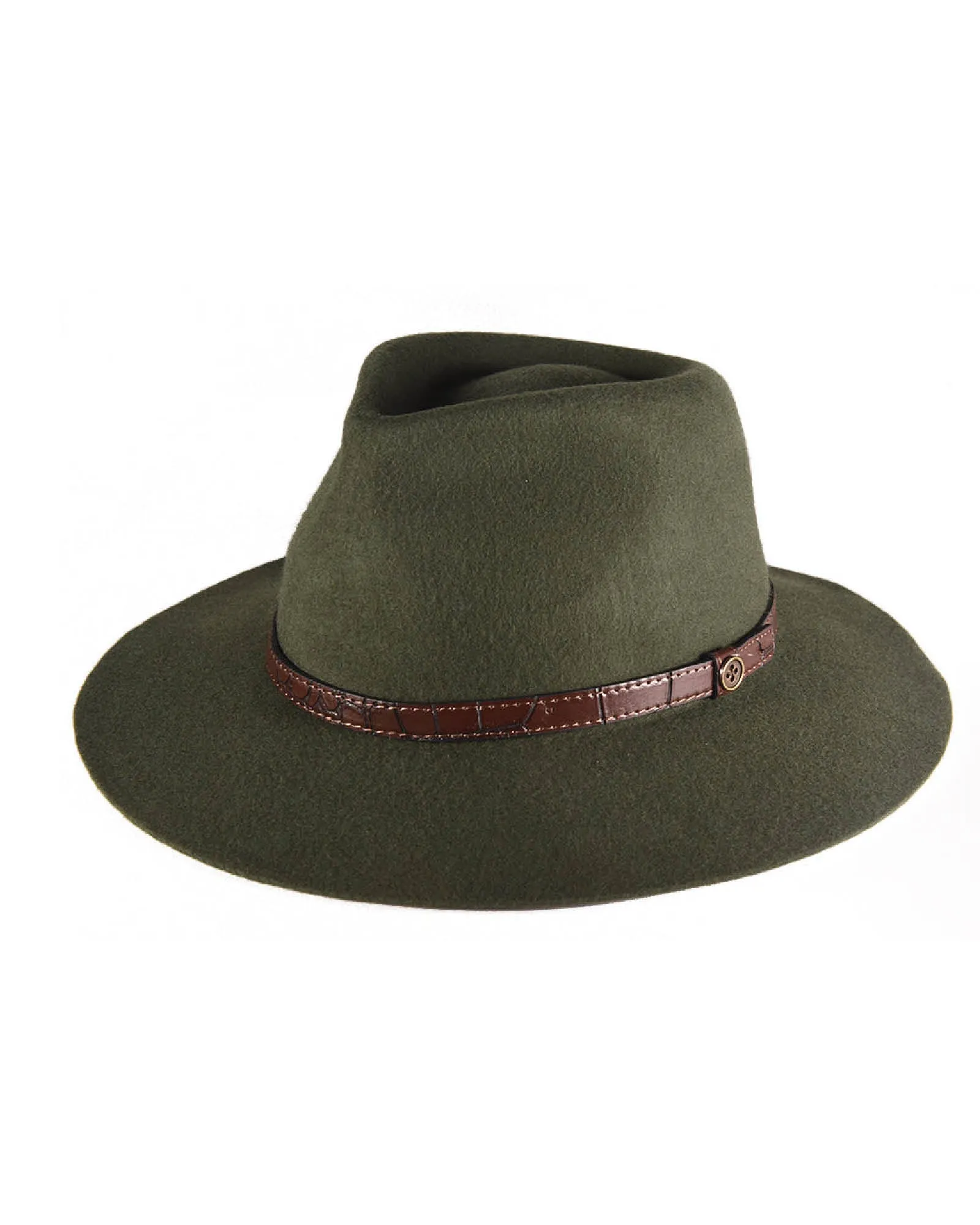 The DiNgo Felt Hat - Forest Green