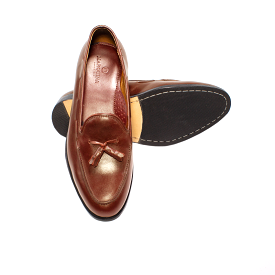 The Grand Tassel Loafer - Chestnut Brown