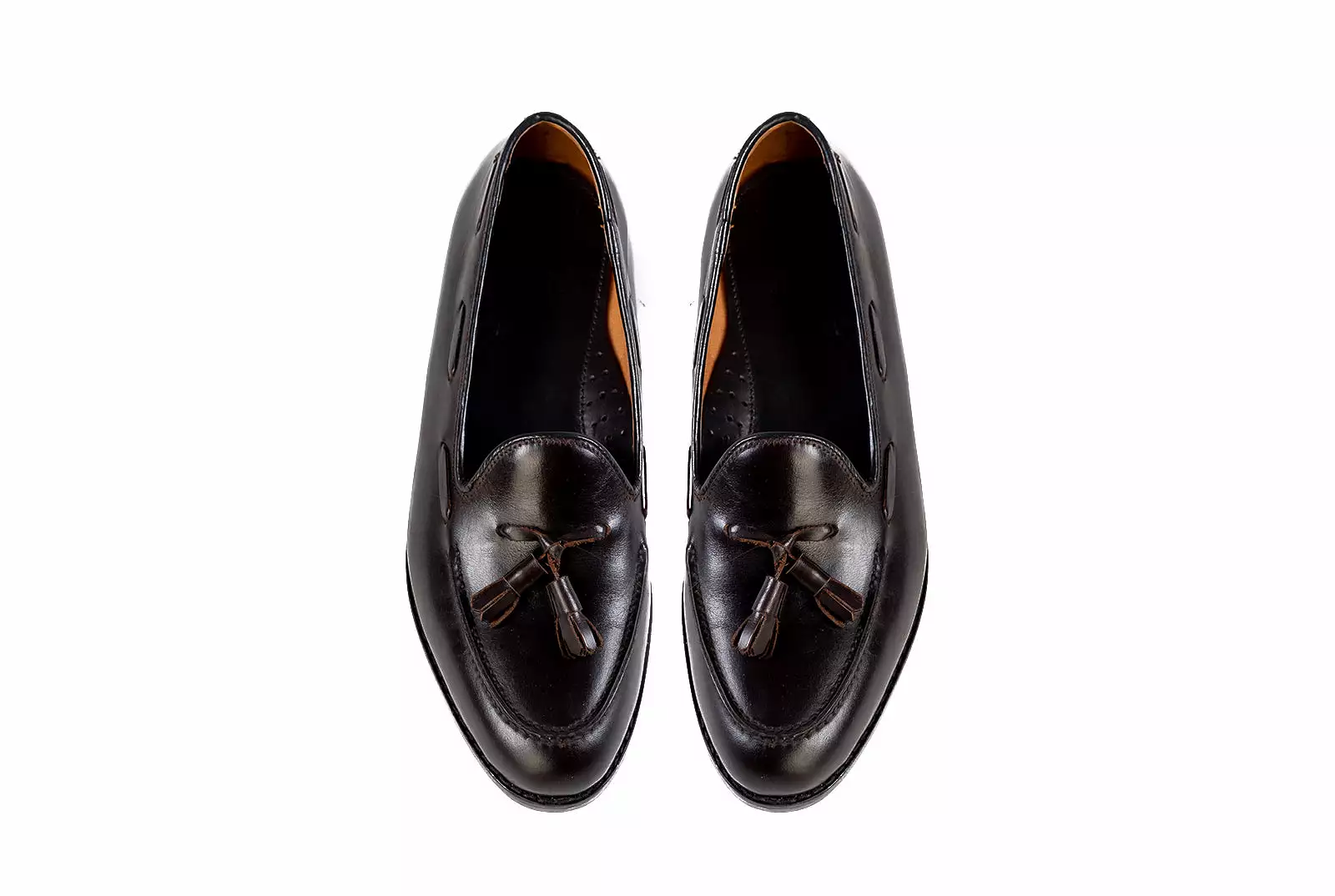 The Grand Tassel Loafer - Mahogany Brown