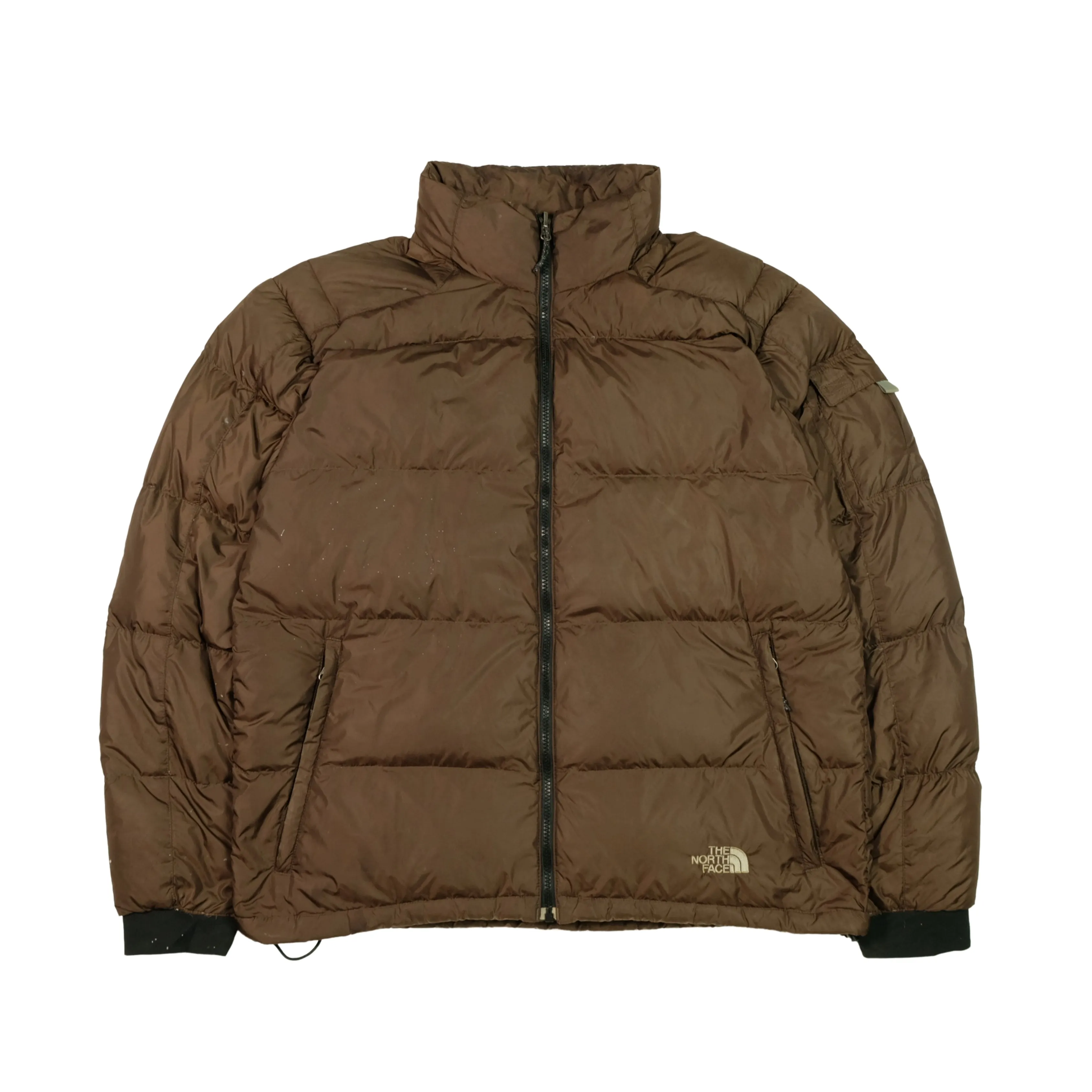 The North Face Brown Puffer Jacket Large