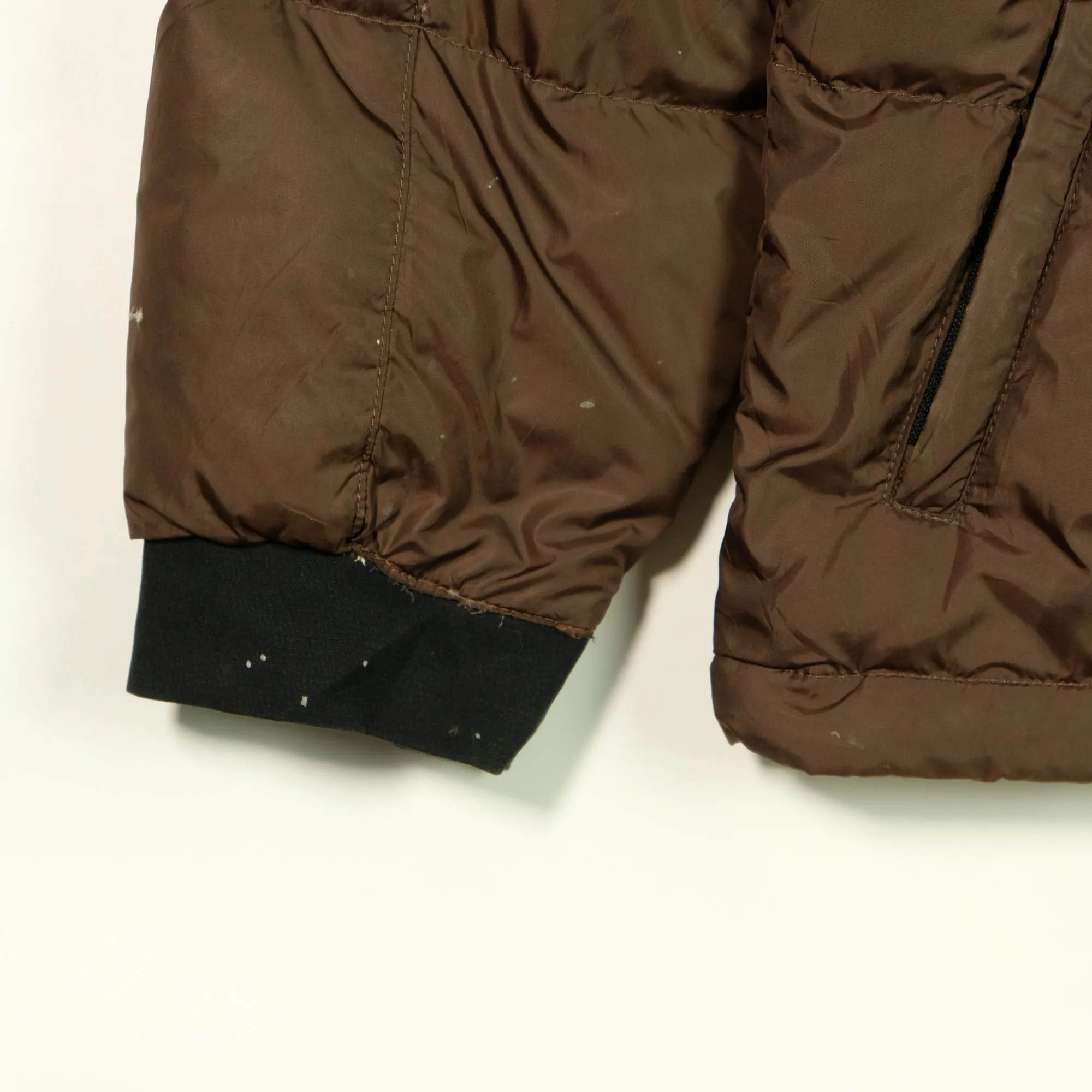 The North Face Brown Puffer Jacket Large