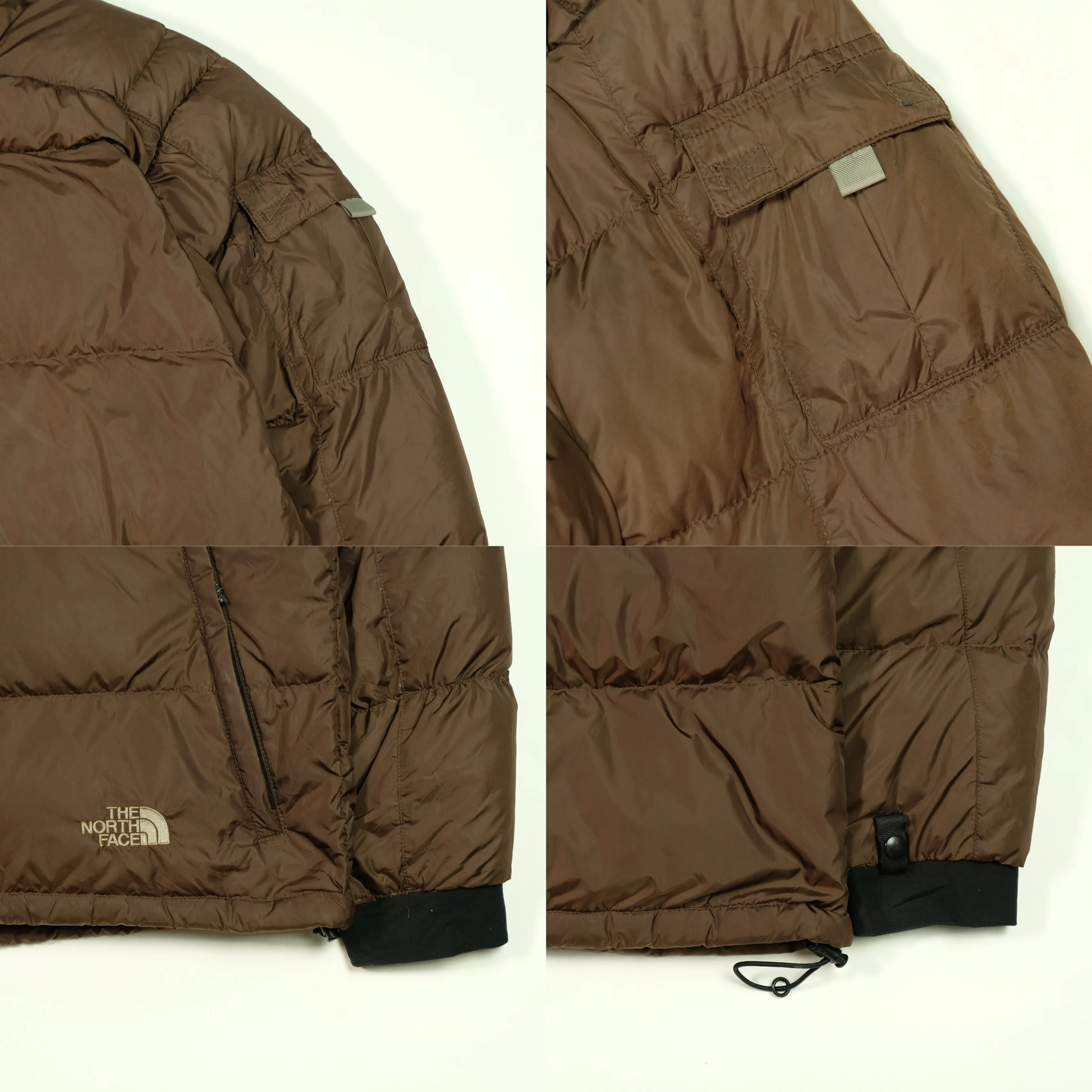 The North Face Brown Puffer Jacket Large