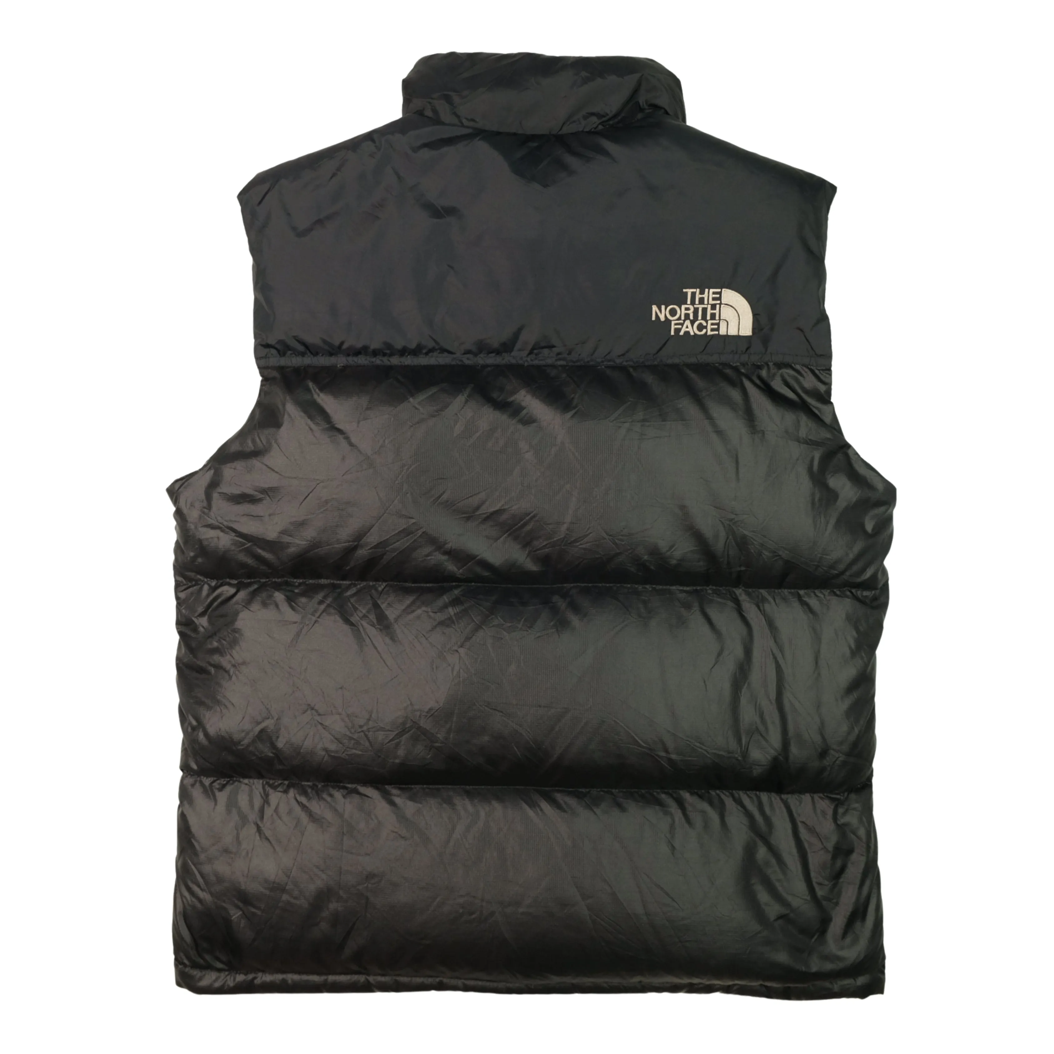 The North Face Nuptse 700 1990s Black Down Puffer Jacket Vest Gilet Medium/Large