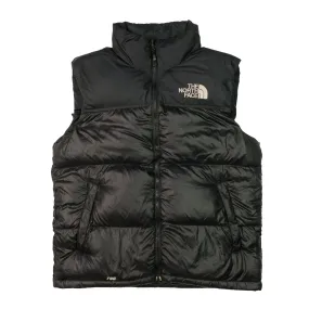 The North Face Nuptse 700 1990s Black Down Puffer Jacket Vest Gilet Medium/Large