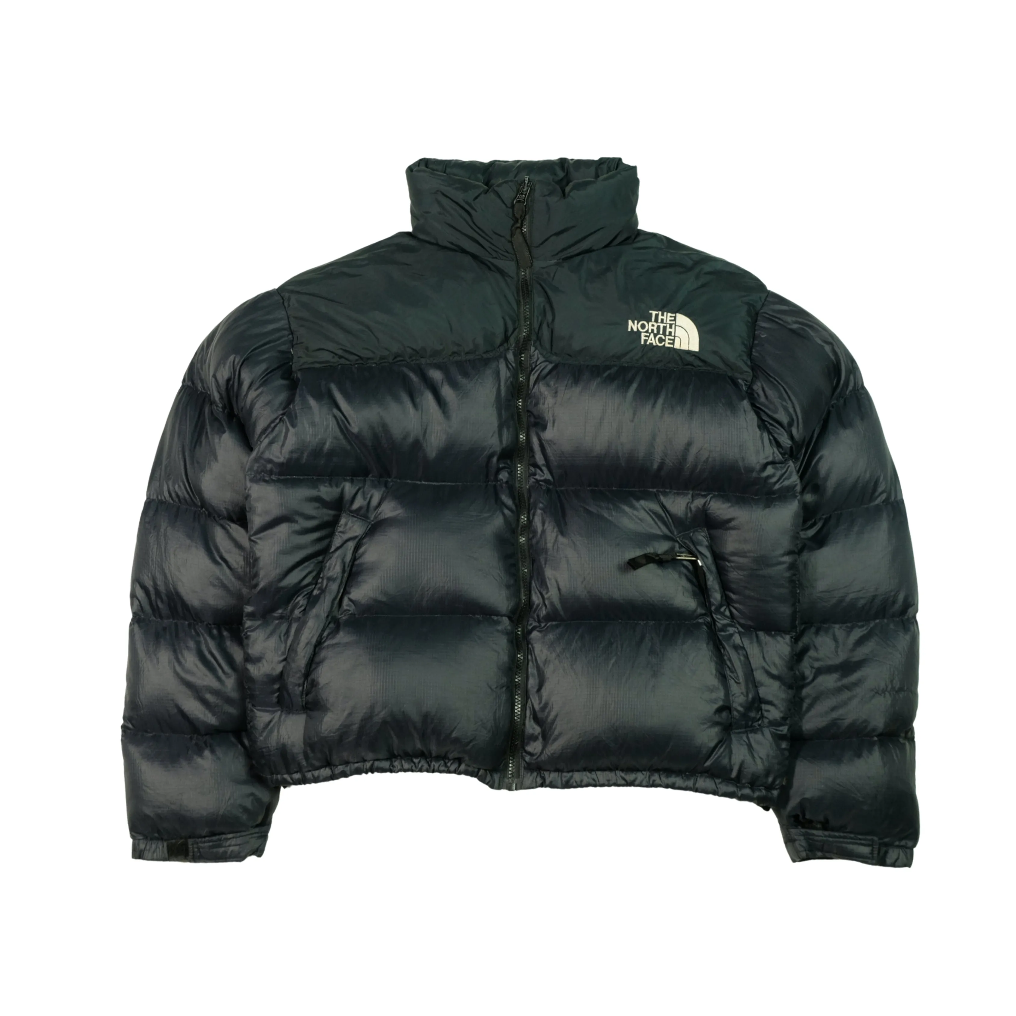 The North Face Nuptse 700 1990s Vintage Black Down Puffer Jacket Small