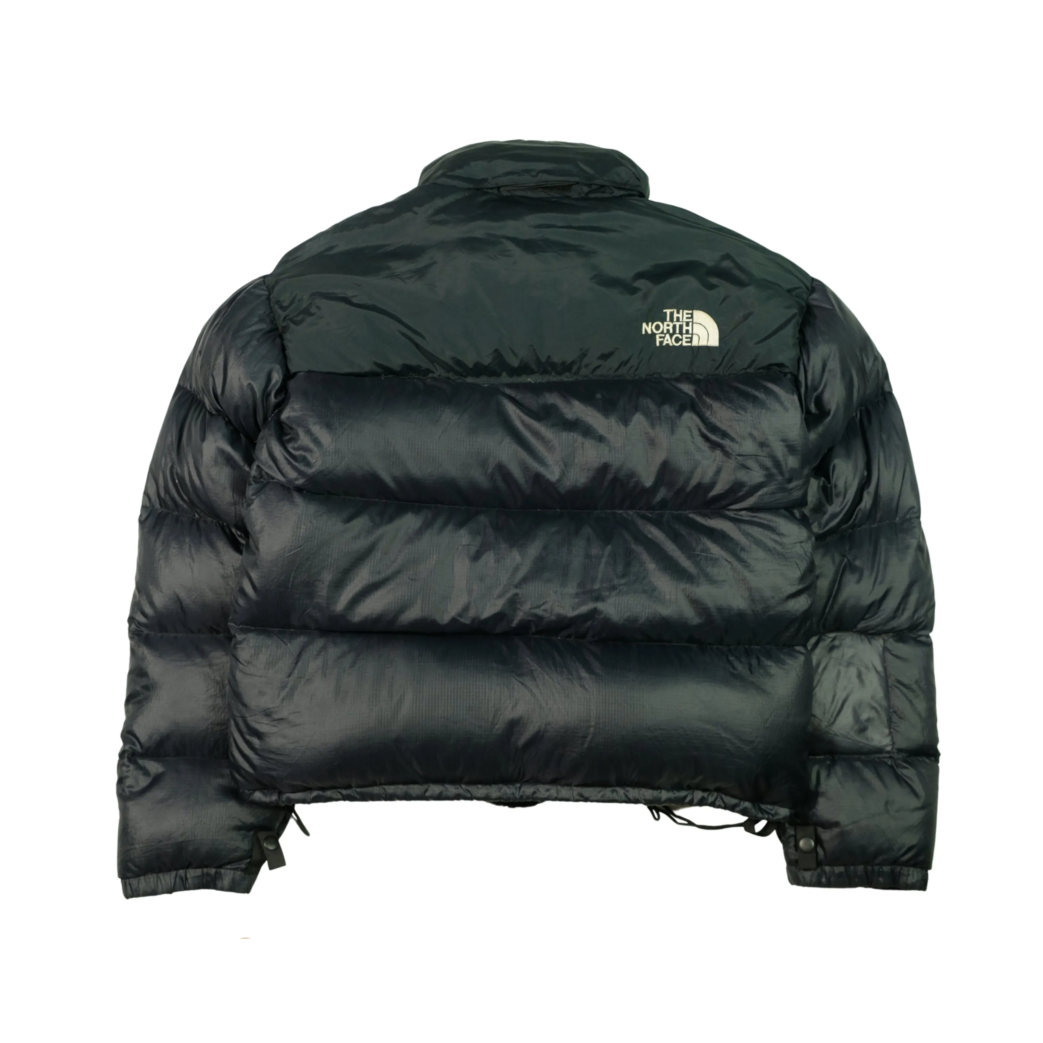 The North Face Nuptse 700 1990s Vintage Black Down Puffer Jacket Small