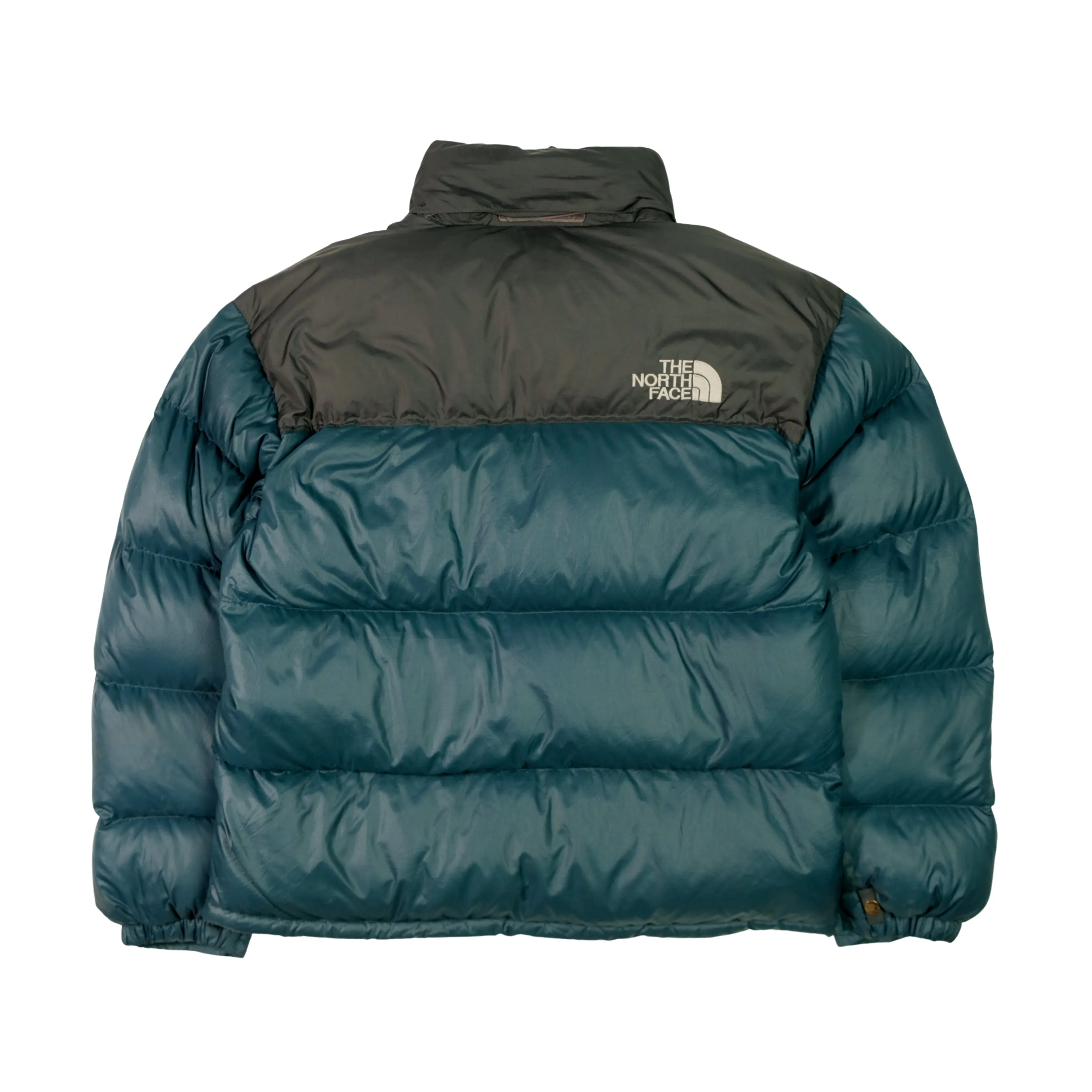 The North Face Nuptse 700 1990s Vintage Navy Down Puffer Jacket Medium