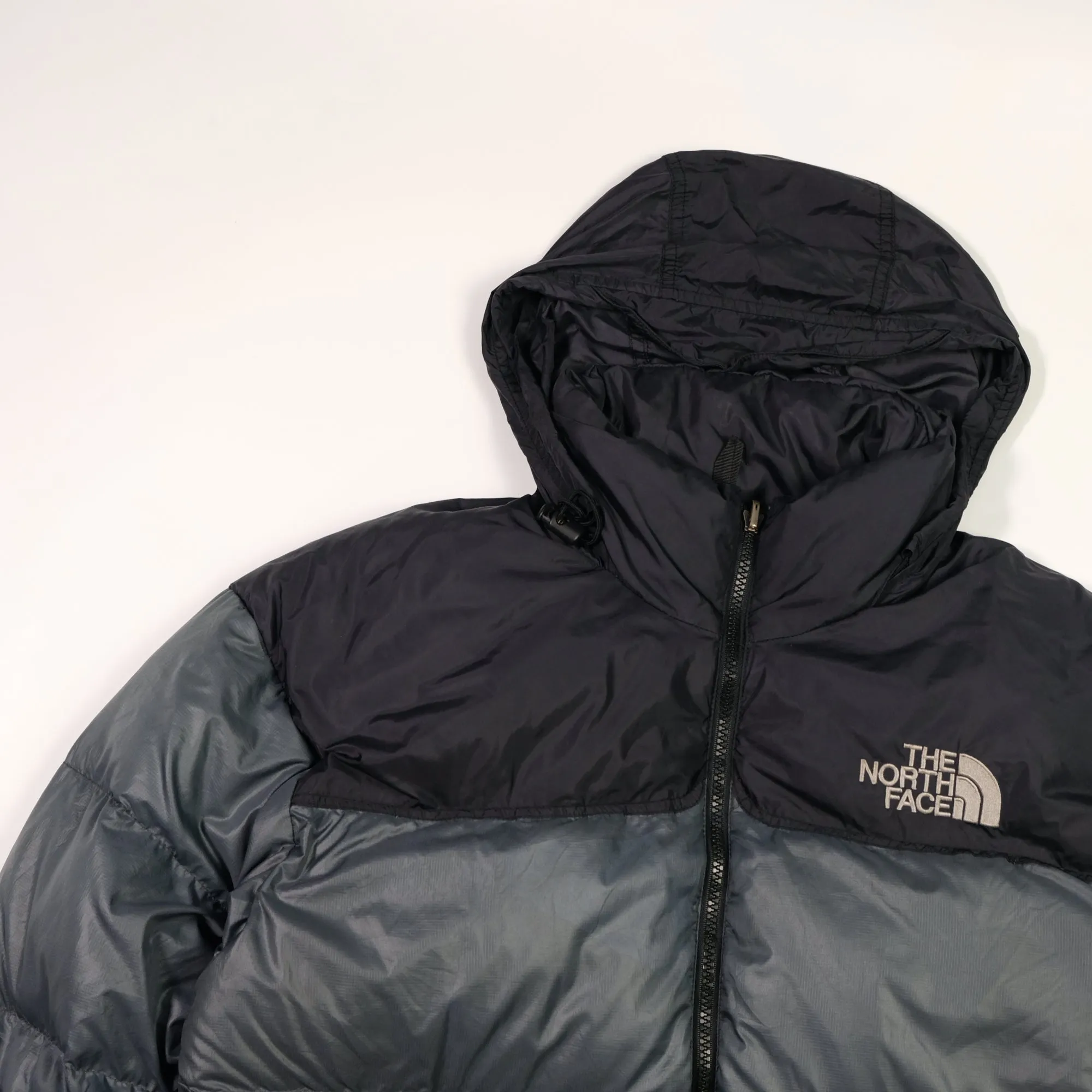 The North Face Nuptse 700 Grey Down Puffer Jacket Medium/Large