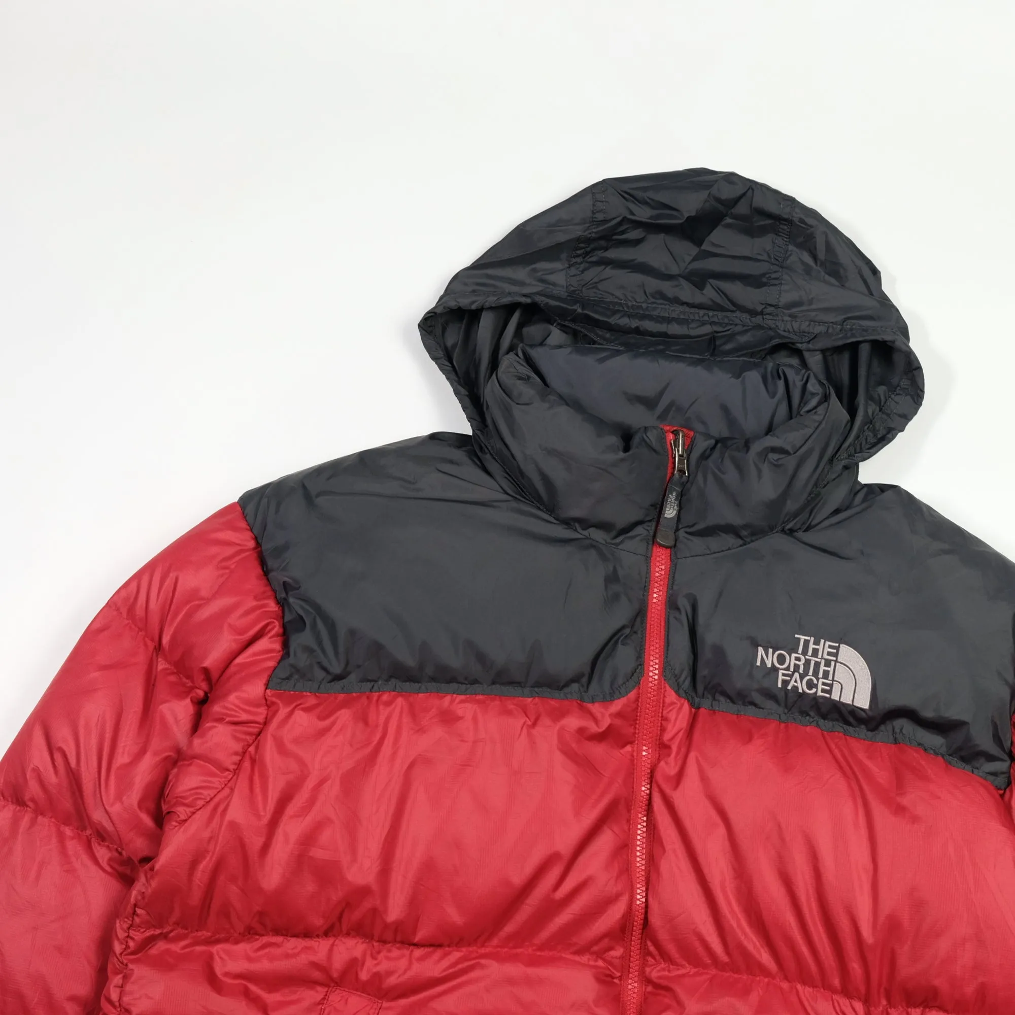 The North Face Nuptse 700 Red Down Puffer Jacket Large/XL