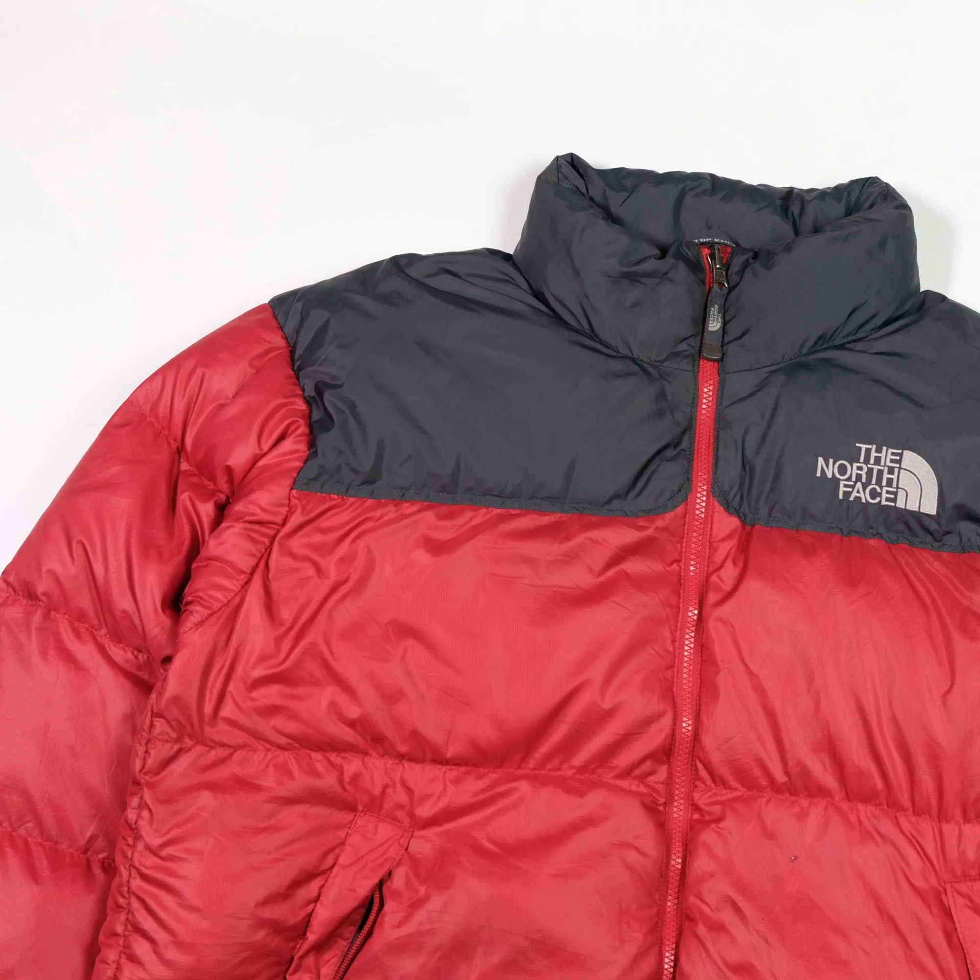 The North Face Nuptse 700 Red Down Puffer Jacket Large/XL