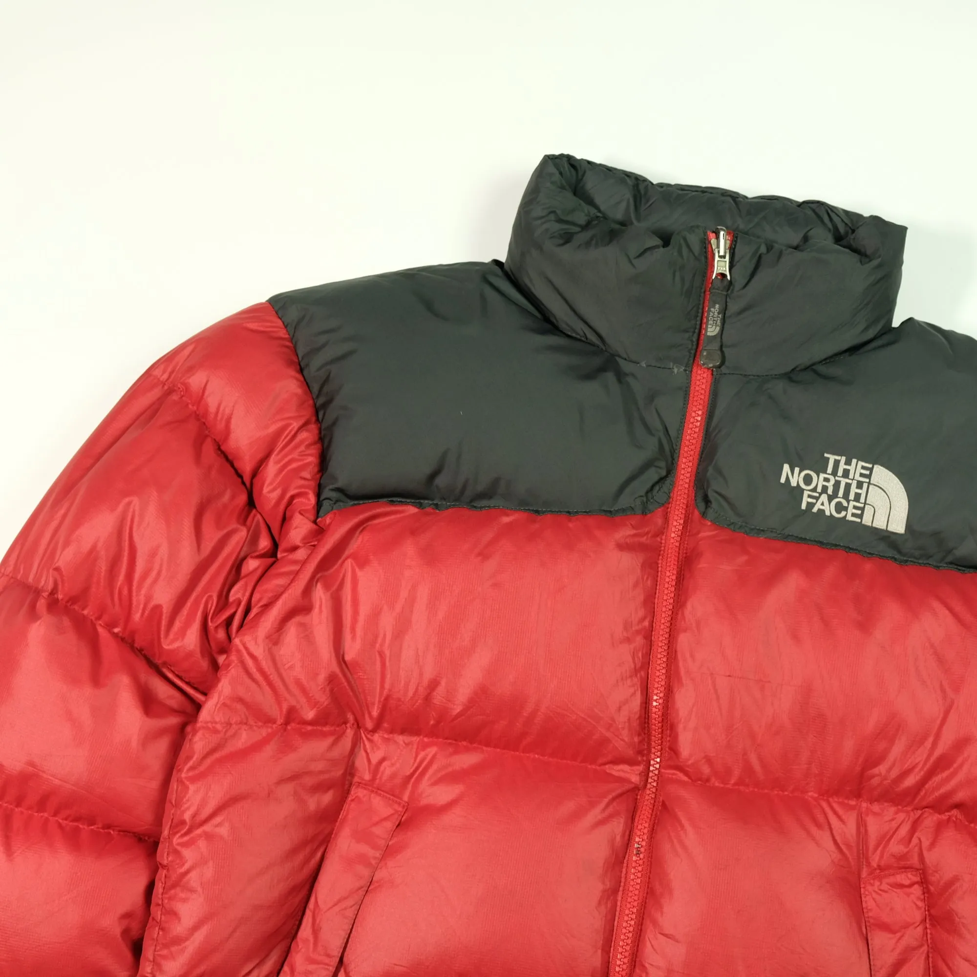 The North Face Nuptse 700 Red Down Puffer Jacket Small/Medium