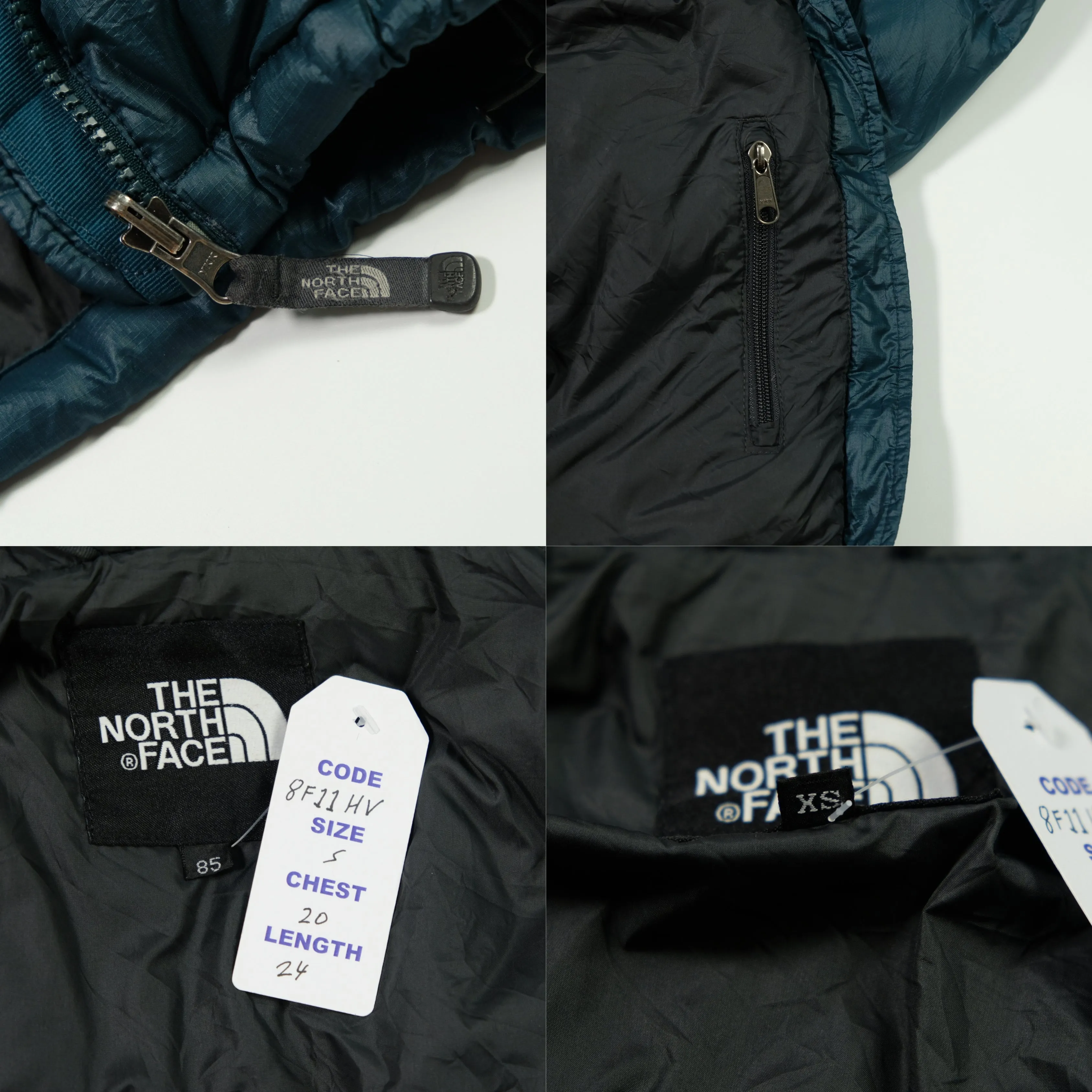 The North Face Nuptse 700 Vintage Puffer Jacket Small