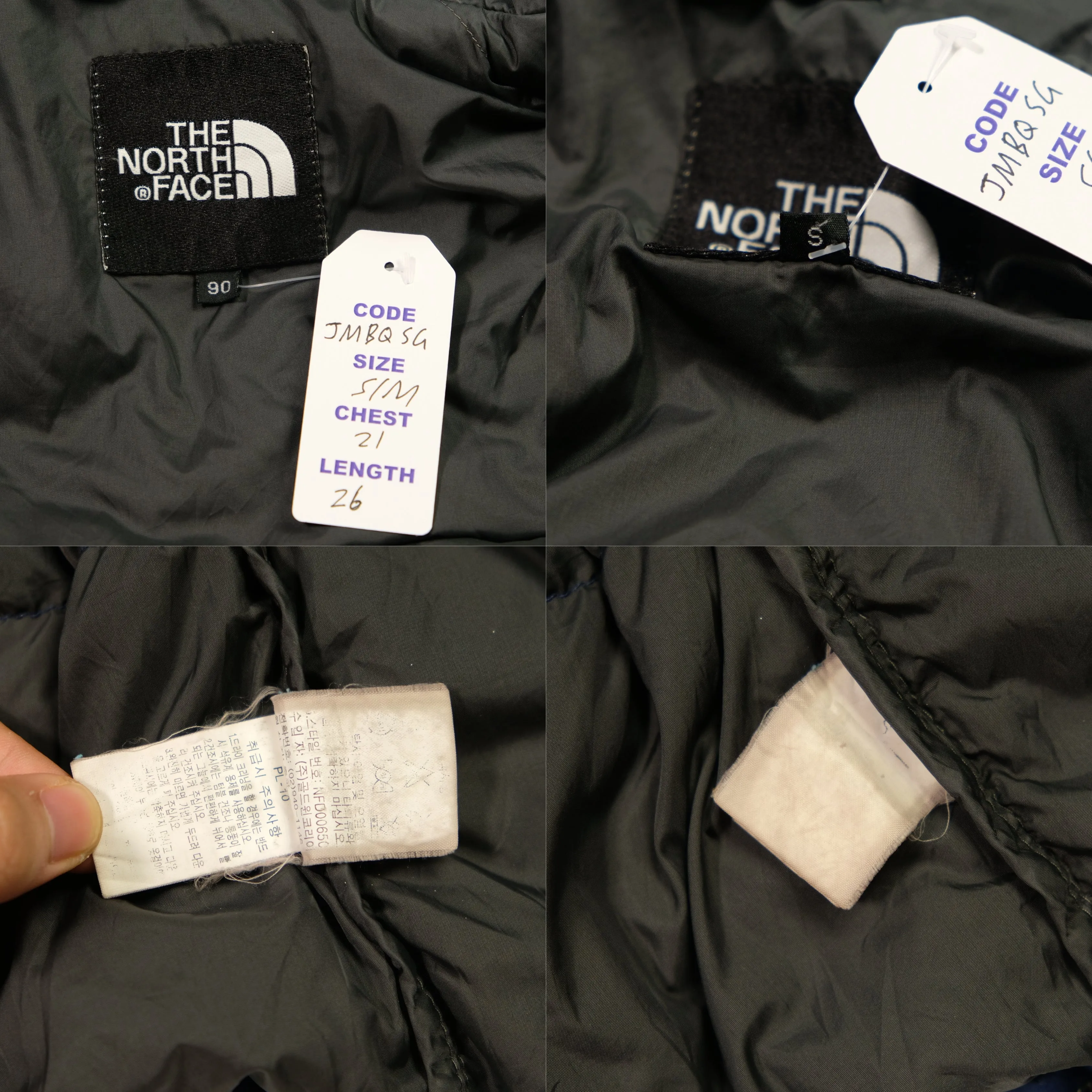 The North Face Nuptse 700 Vintage Puffer Jacket Small/Medium