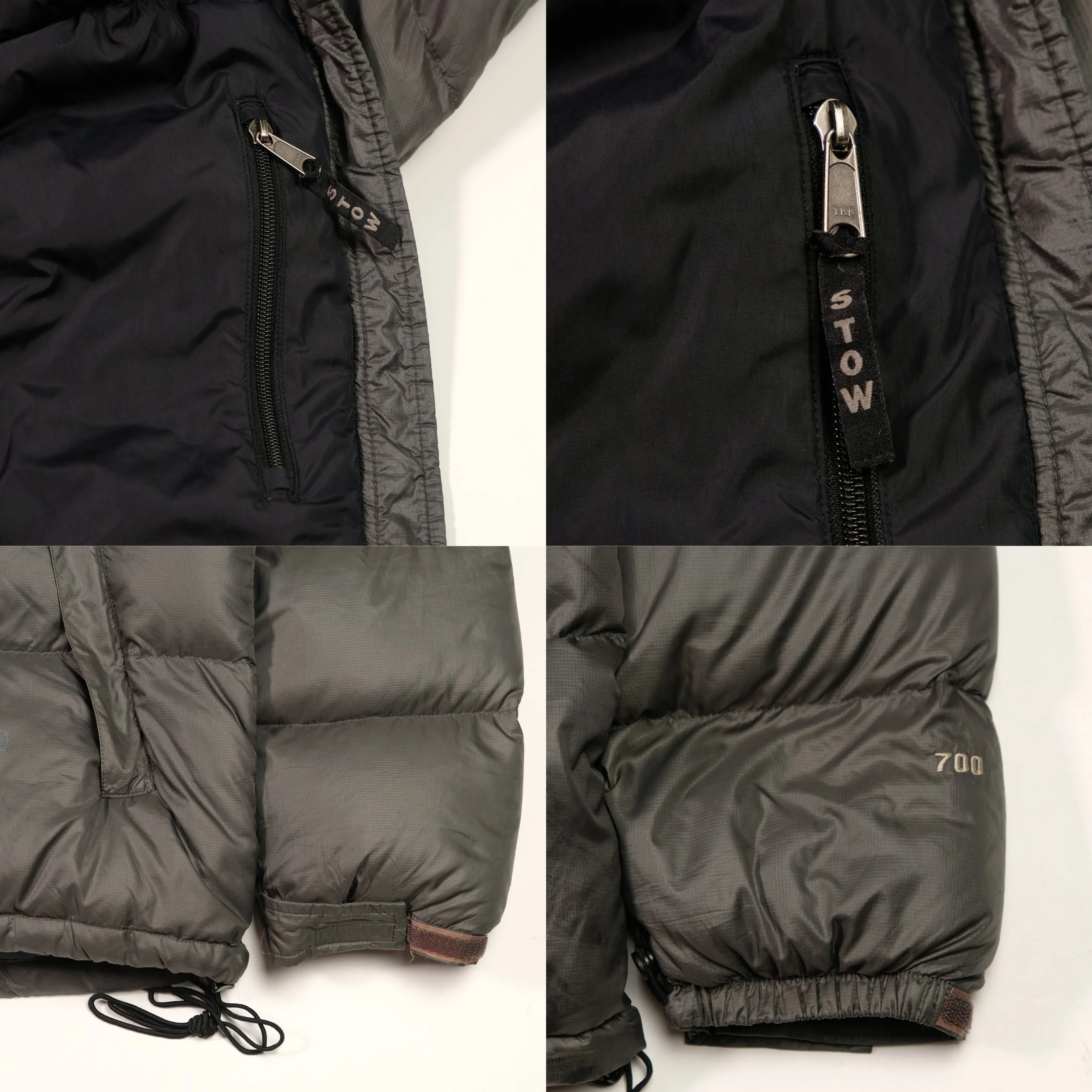 The North Face Nuptse 700 Vintage Puffer Jacket XL