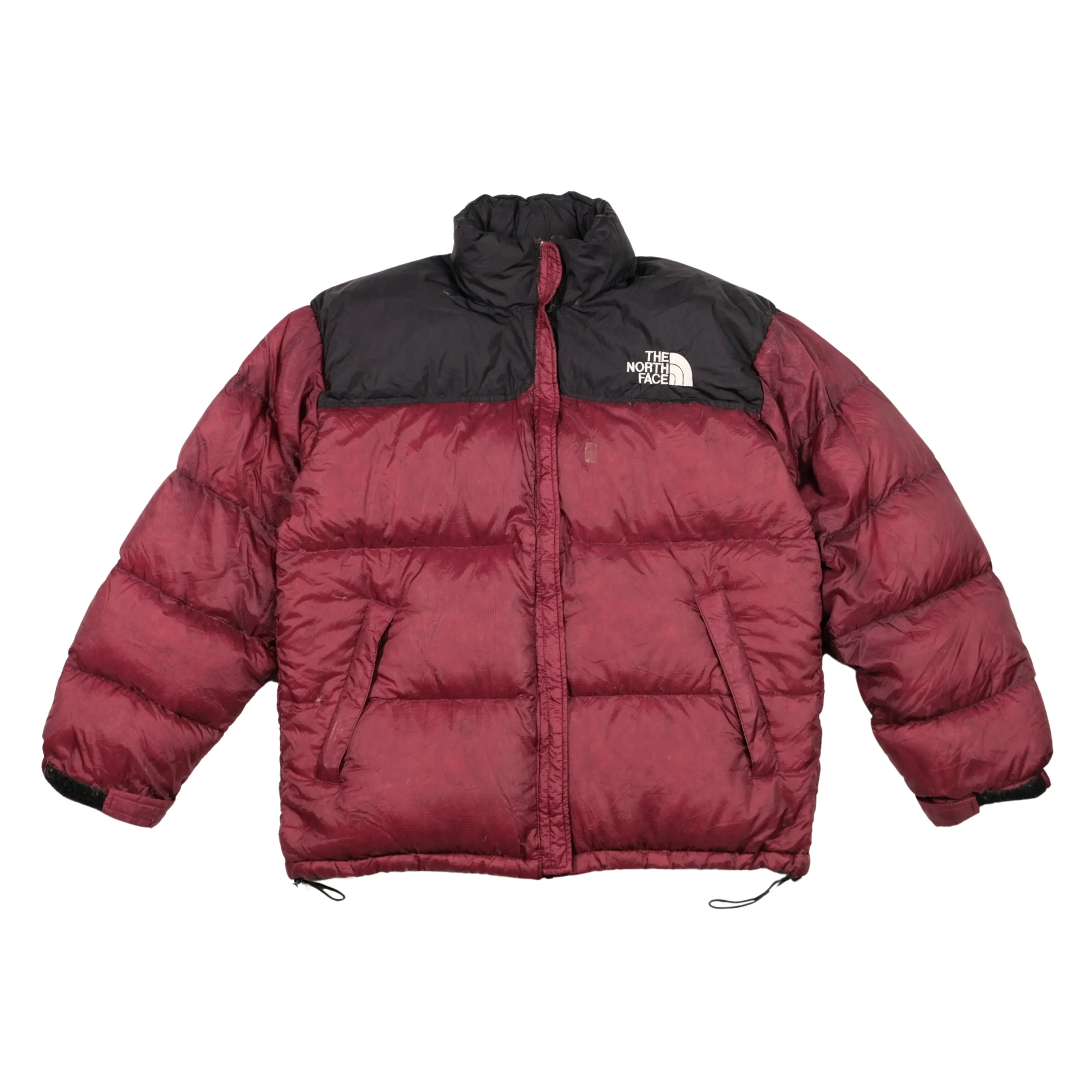 The North Face Nuptse 800 Vintage Burgundy Puffer Jacket Medium/Large