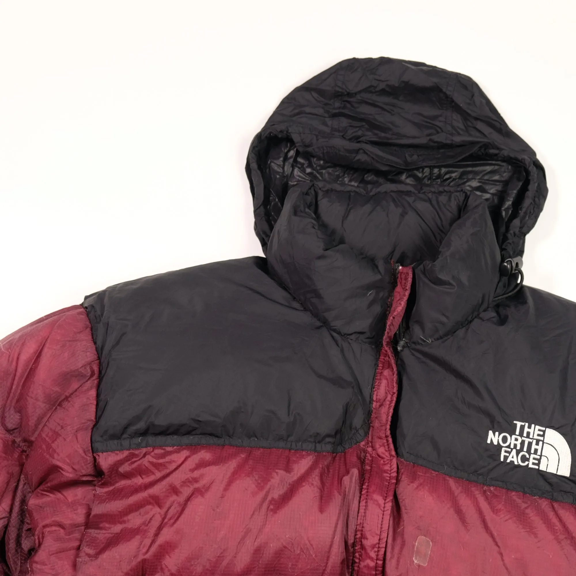 The North Face Nuptse 800 Vintage Burgundy Puffer Jacket Medium/Large