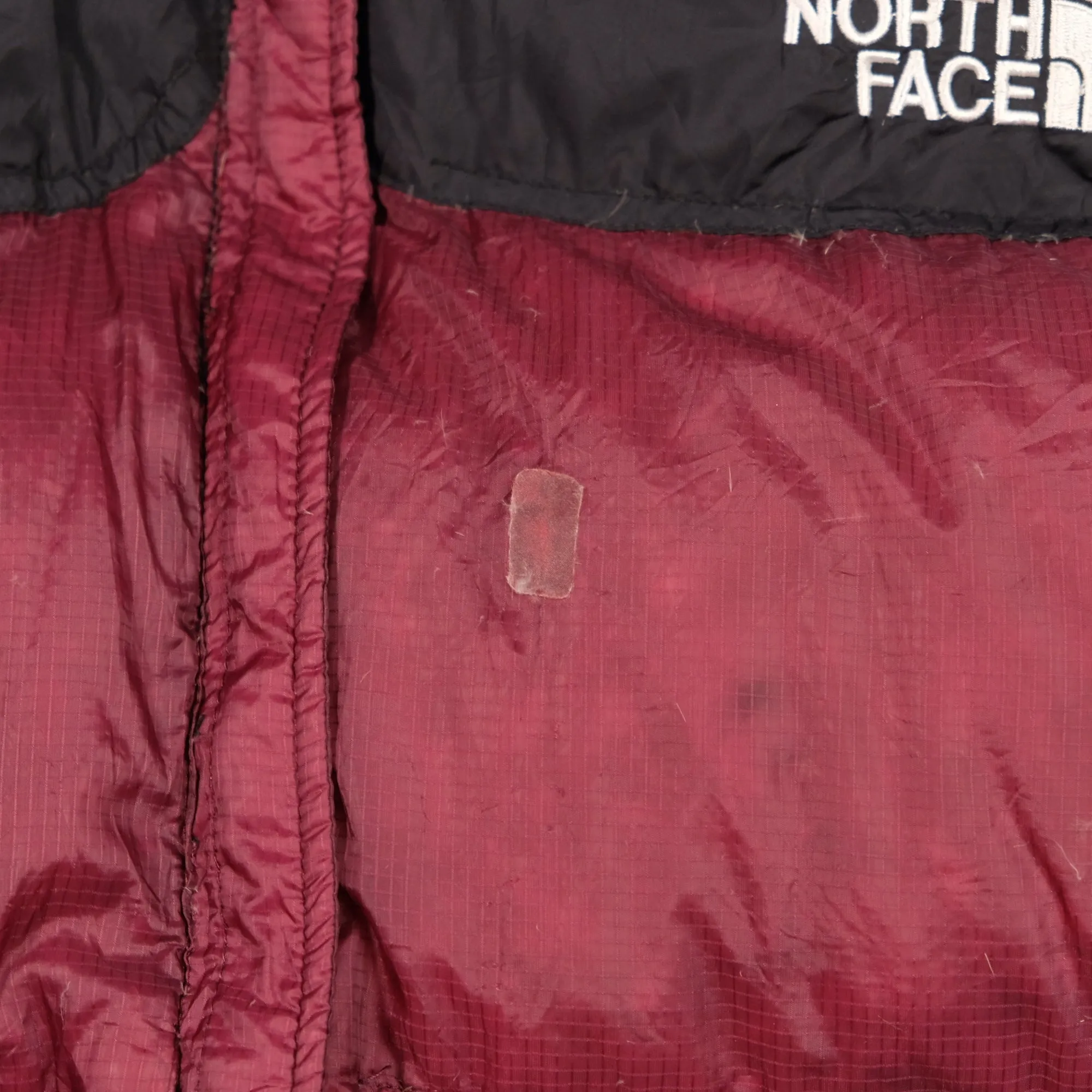 The North Face Nuptse 800 Vintage Burgundy Puffer Jacket Medium/Large